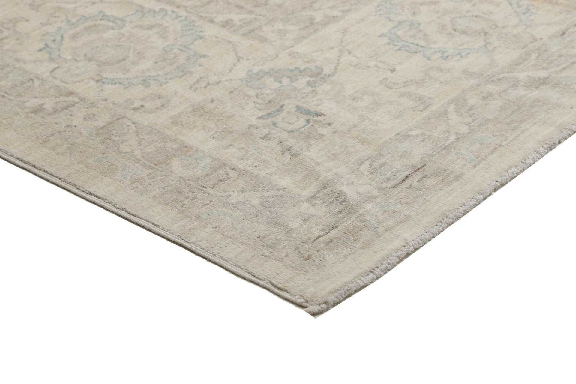 Hand-Knotted Wool Ziegler Pakistani Rug, 359 × 456 cm