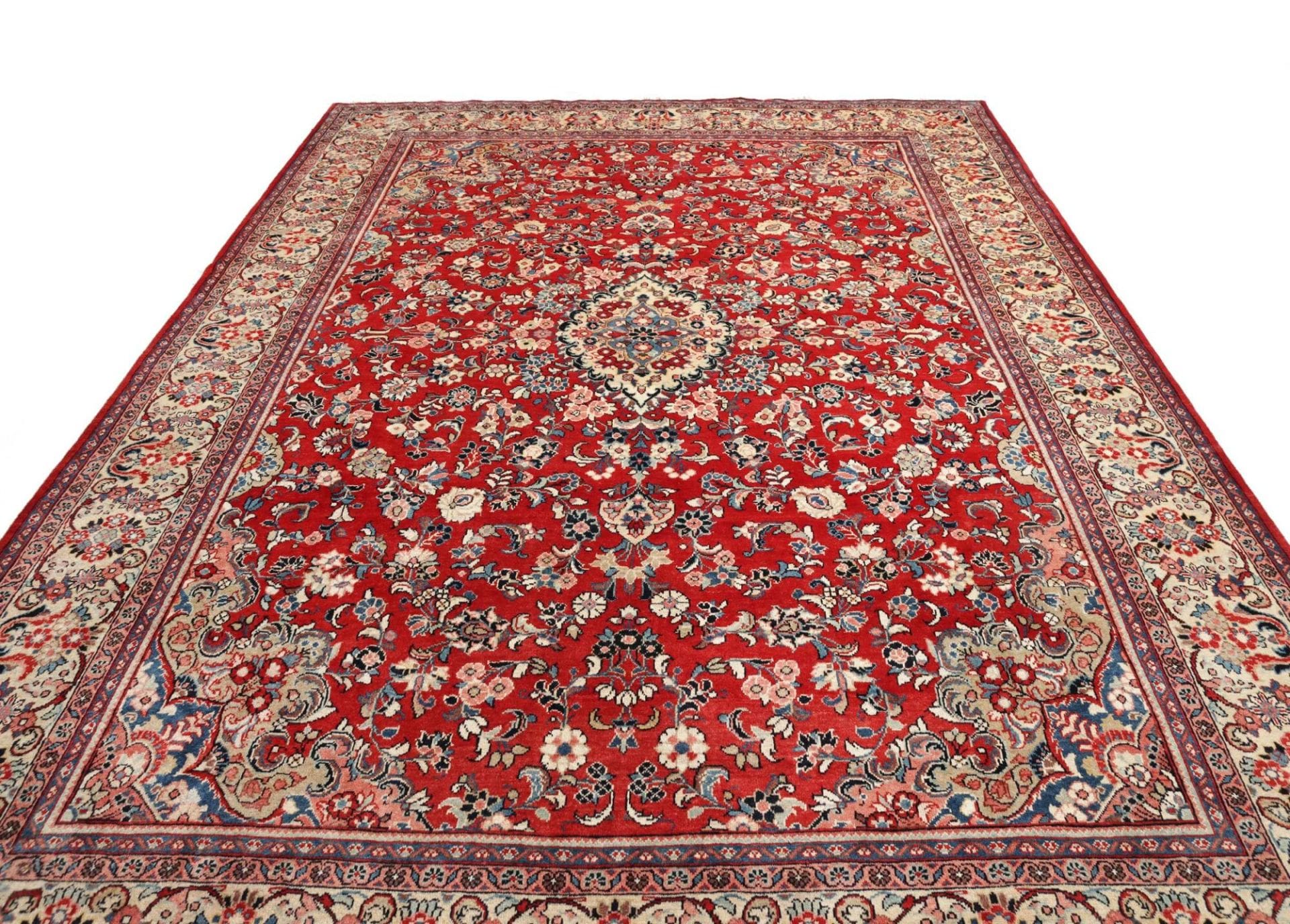 Sarouk Farahan Persian Rug 279 × 407 cm, Wool, hand-knotted