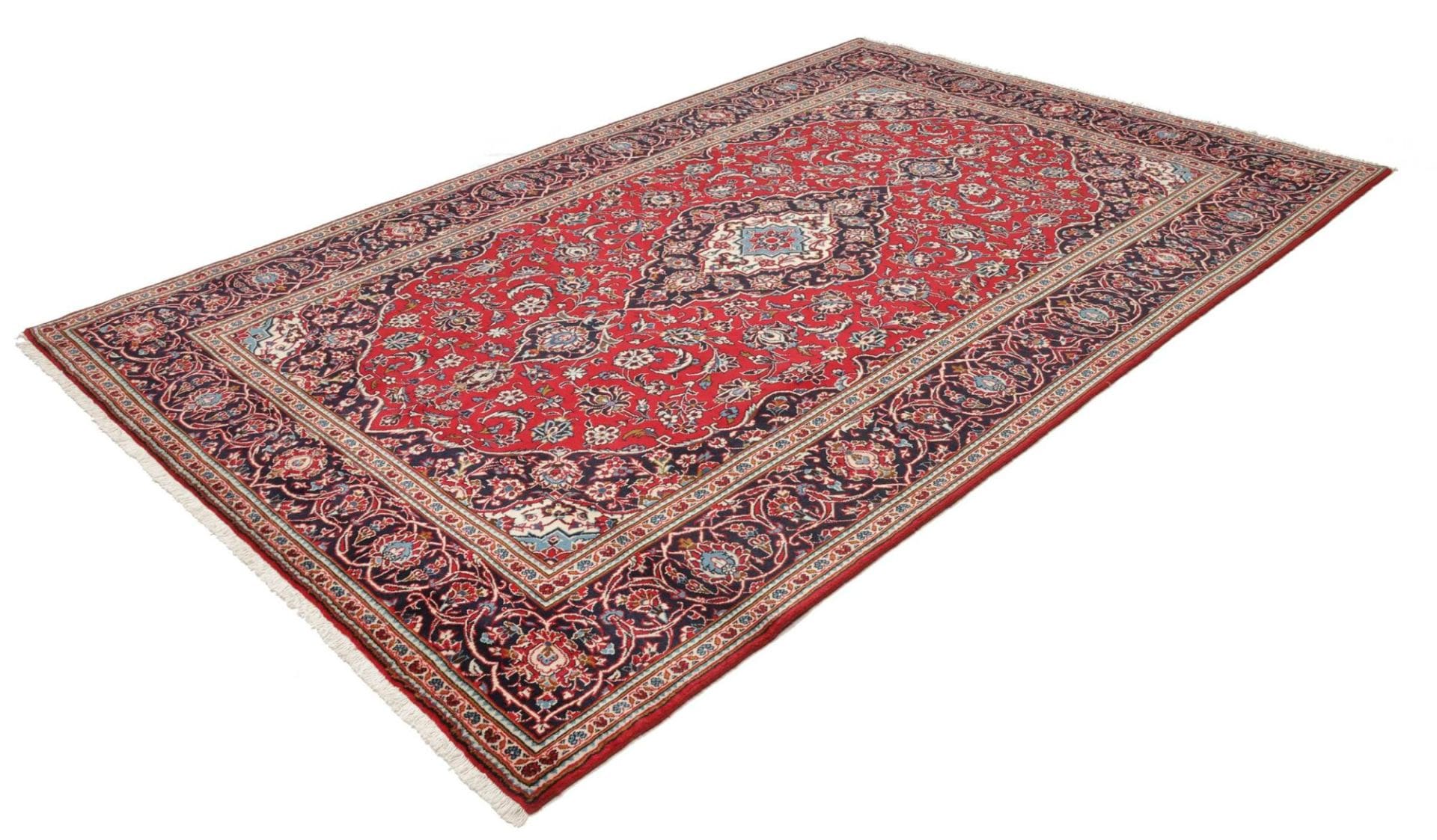 Kashan Persian Rug 299 × 398 cm, Wool, hand-knotted