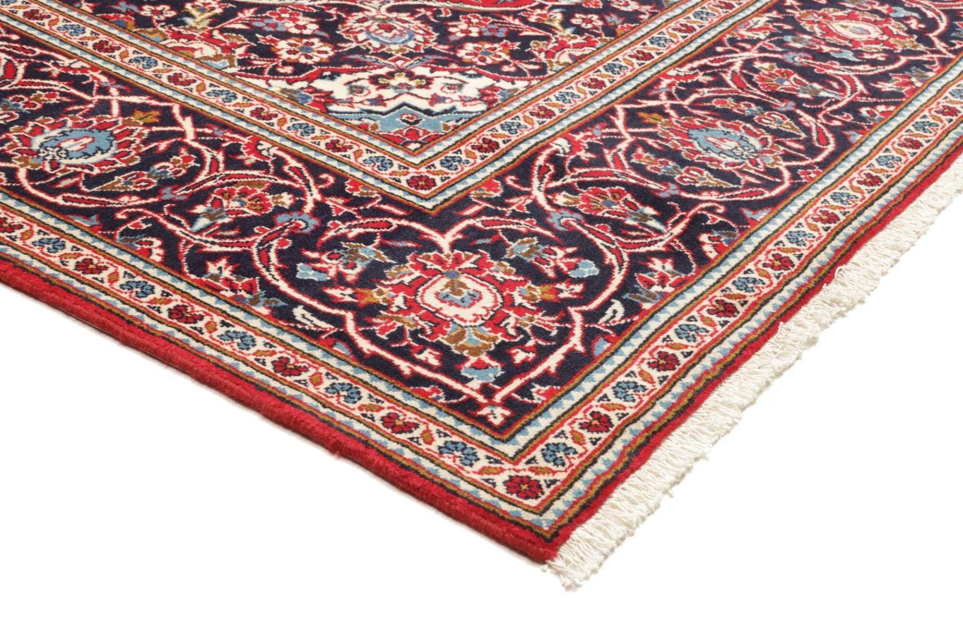 Kashan Persian Rug 299 × 398 cm, Wool, hand-knotted