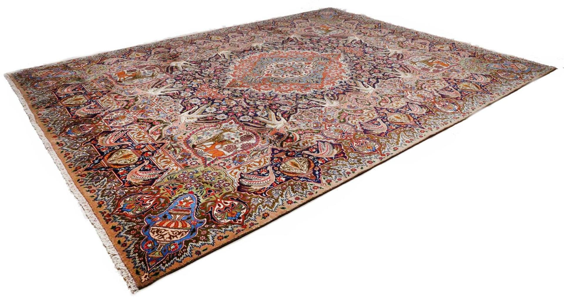 Kashmar Persian Rug 297 × 390 cm, Wool, hand-knotted