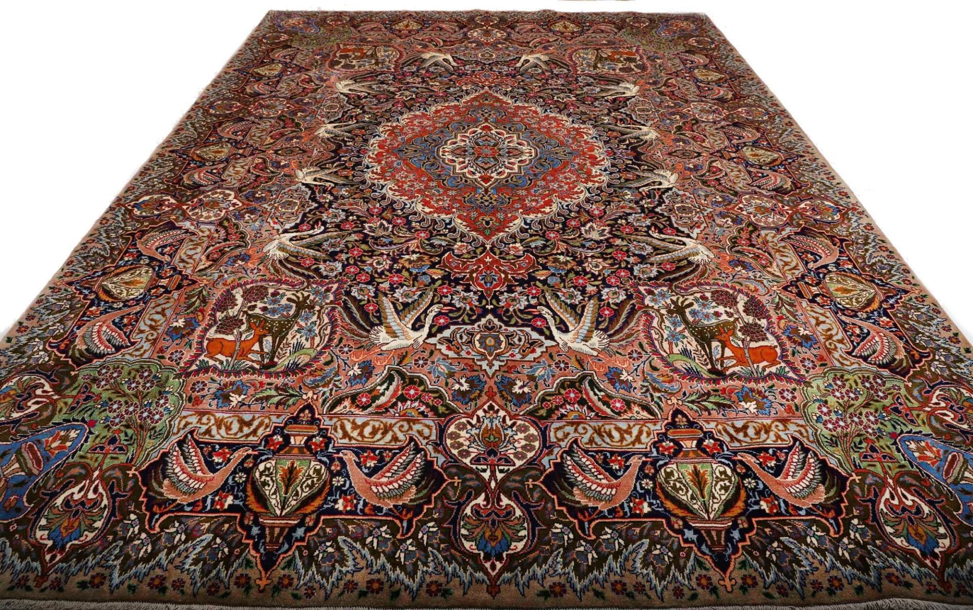 Kashmar Persian Rug 297 × 390 cm, Wool, hand-knotted