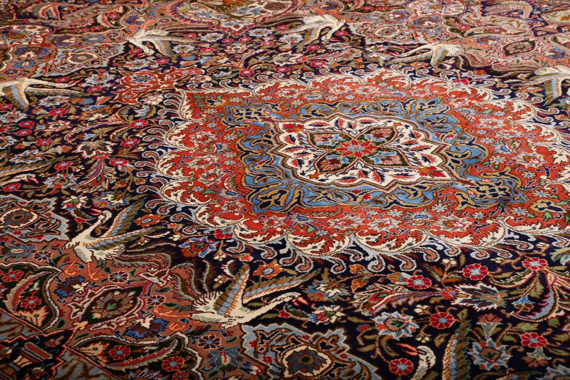 Kashmar Persian Rug 297 × 390 cm, Wool, hand-knotted