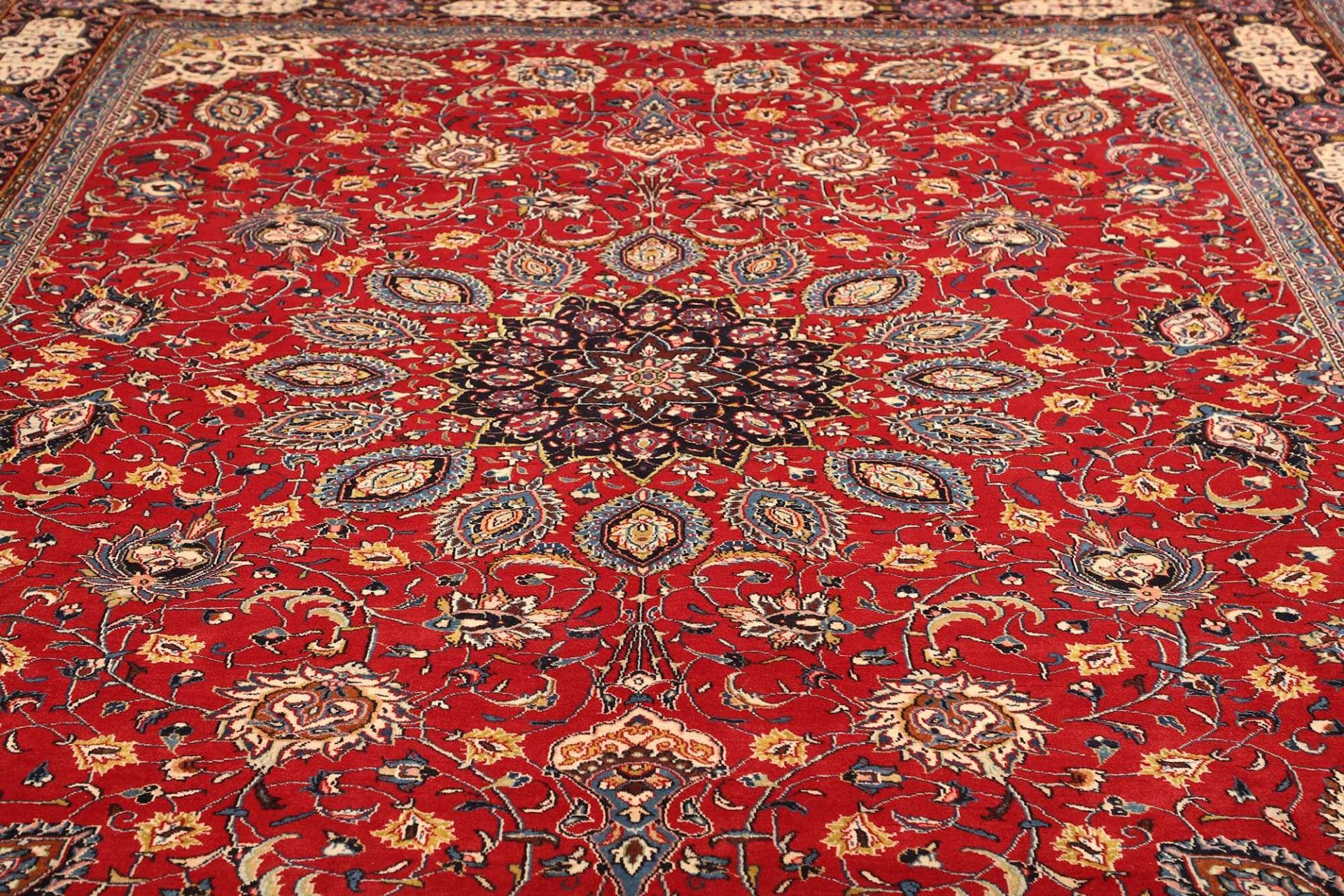 Sarouk Farahan Persian Rug 301 × 390 cm, Wool, hand-knotted