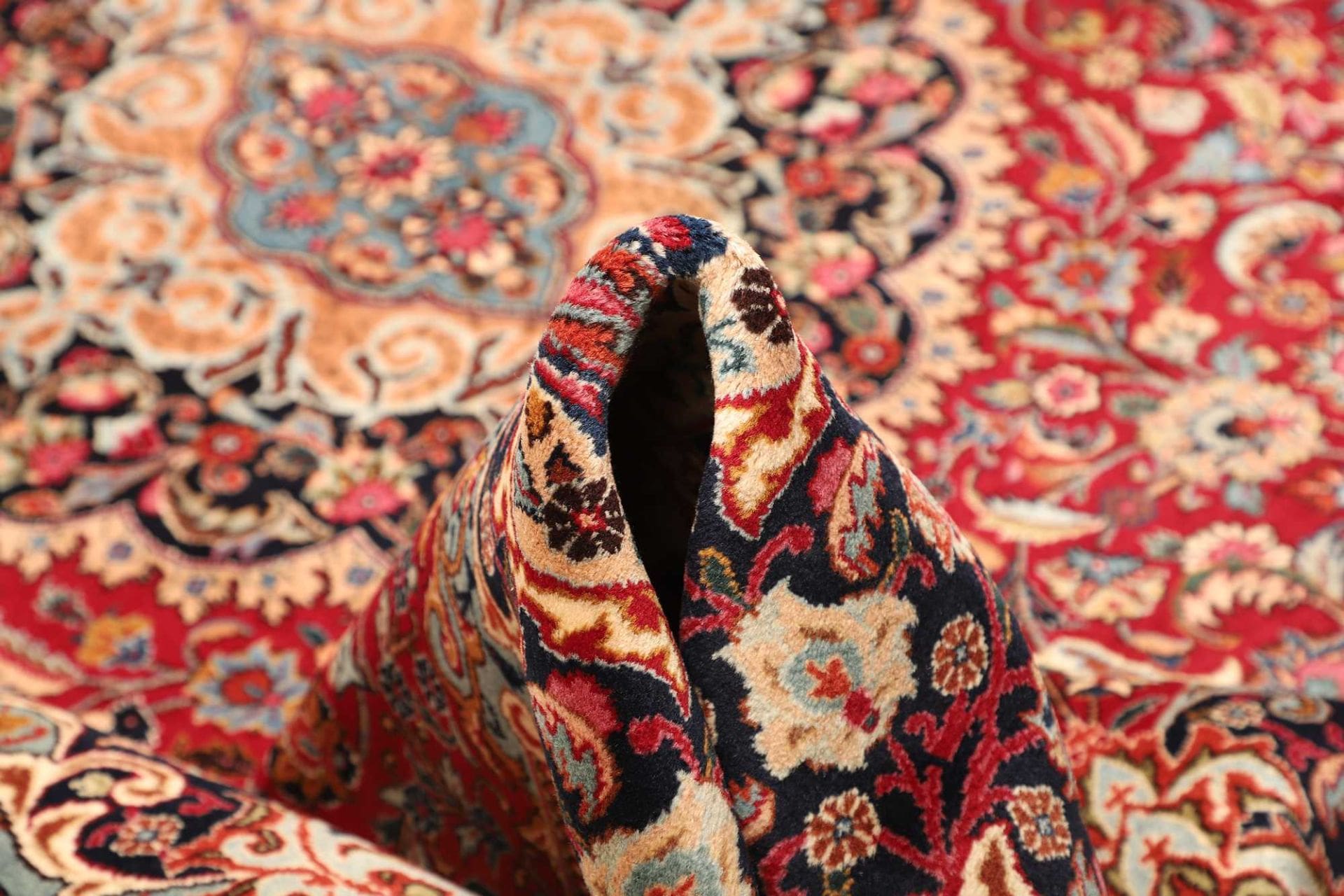 kashan-teppich-303-x-396cm-handgeknupft-schurwolle-perserteppich-9 Kashan Persian Rug 303 × 396 cm, Wool, hand-knotted