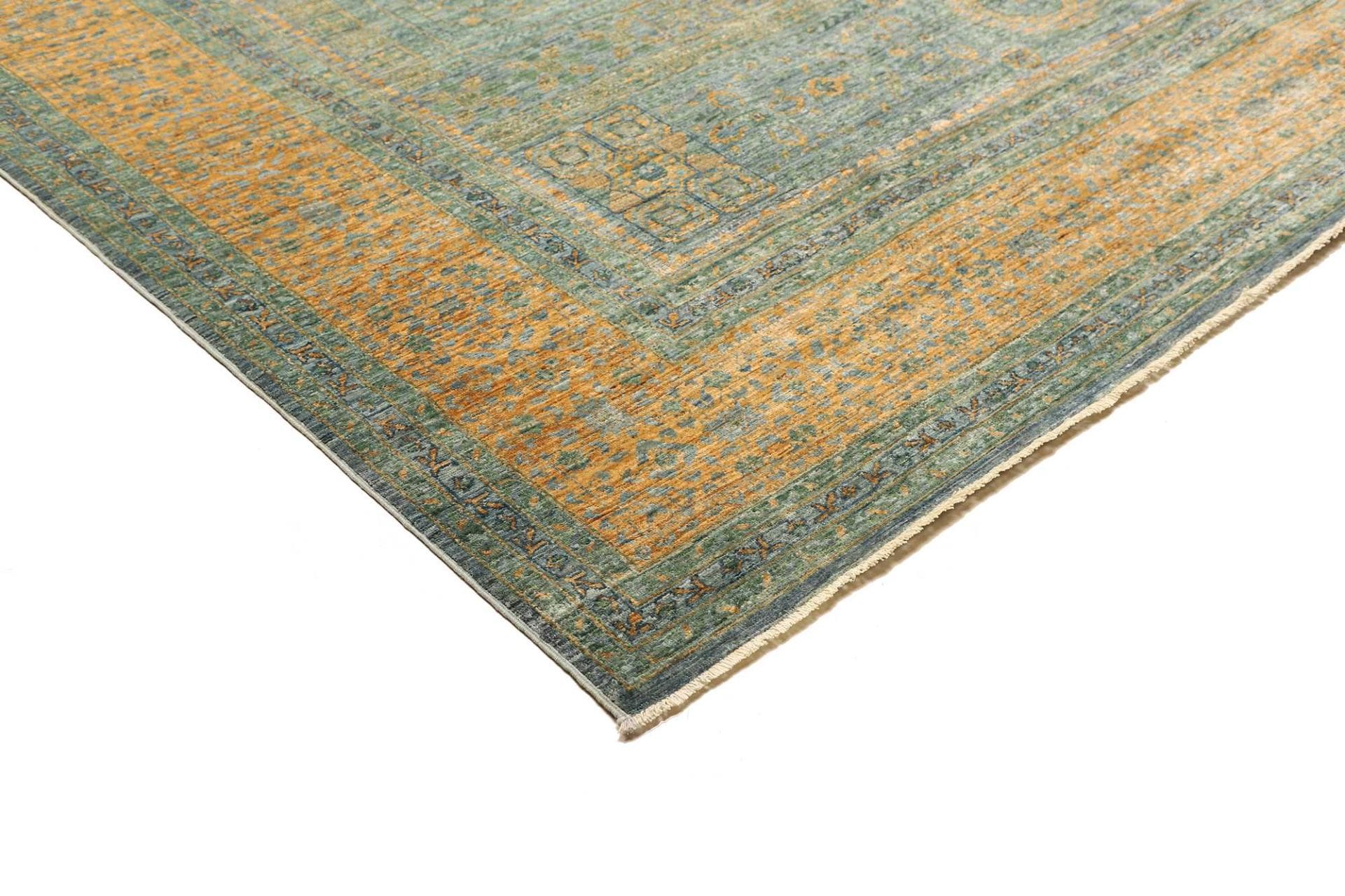 mamluk-orientteppich-276-x-352cm-handgeknupft-aus-schurwolle-4 Mamluk Pakistani Rug — hand-knotted, 276 × 352 cm, Wool