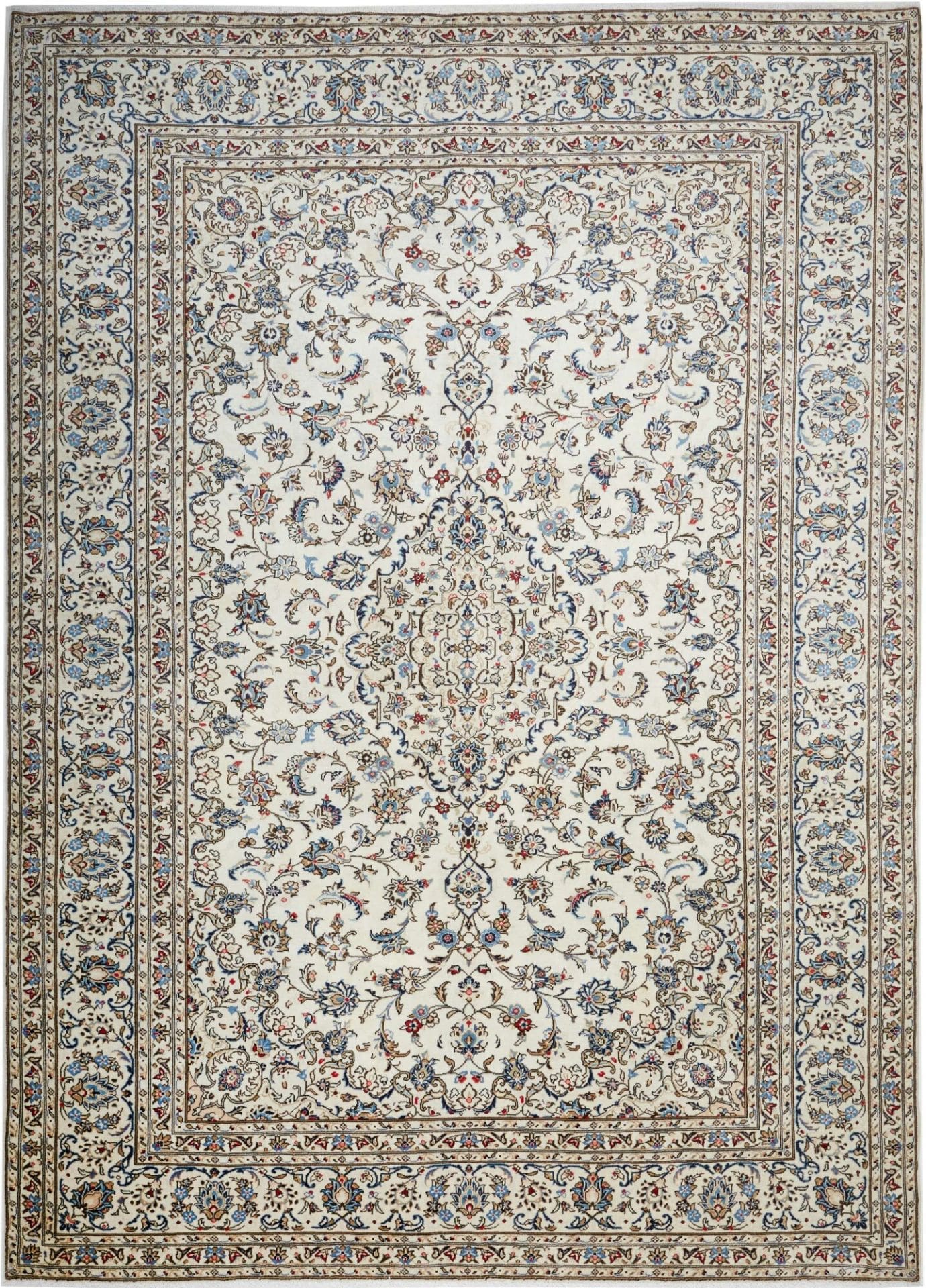 Kashan Persian Rug 251 × 346 cm, Wool, hand-knotted