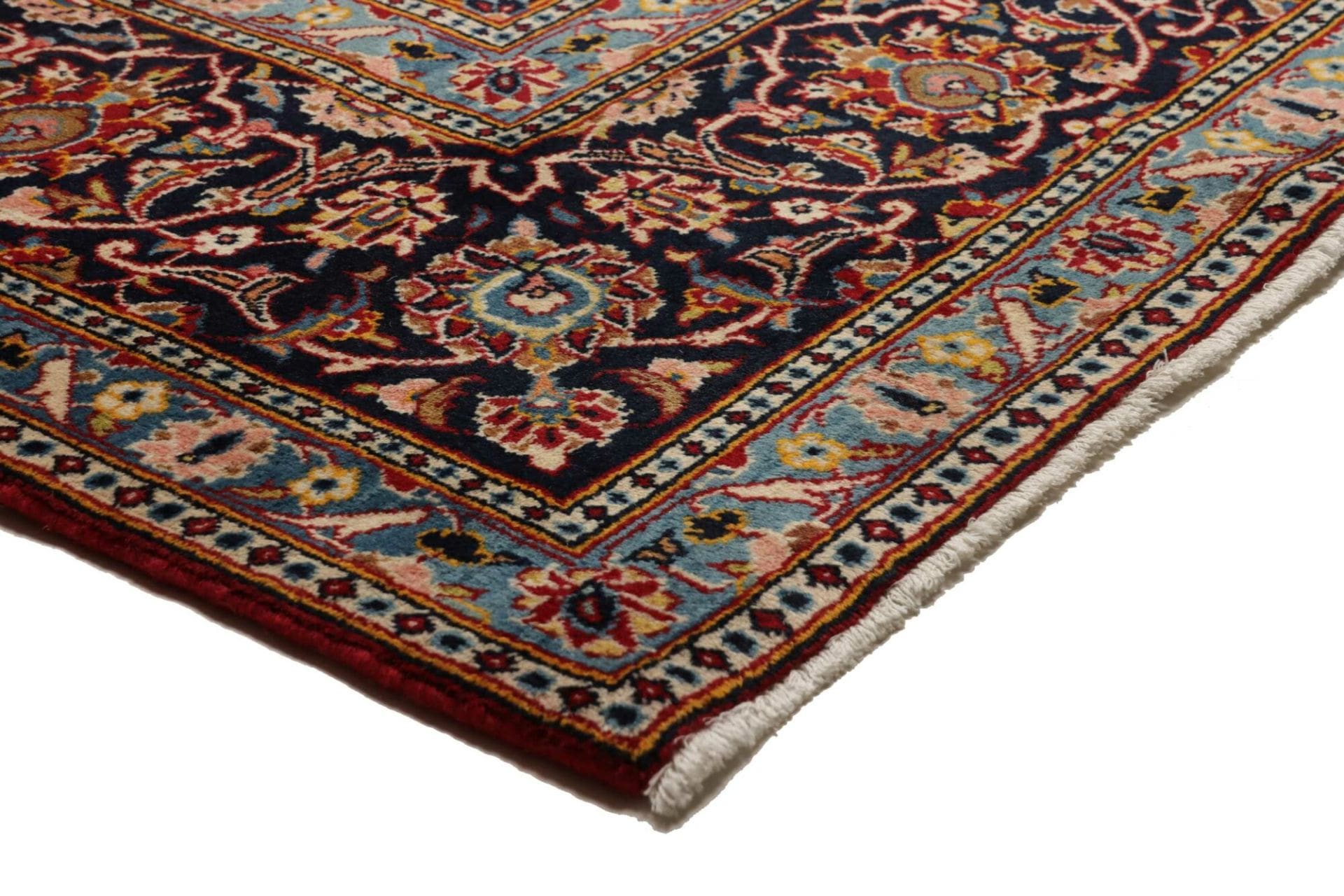 Kashan Persian Rug — hand-knotted, 230 × 334 cm, Wool