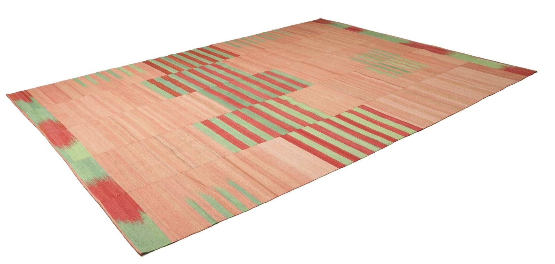 kelim-neo-271-x-352cm-handgewebt-rustikales-flair-wohnlichkeit-1 Kilim Persian Rug 271 × 352 cm, Wool, hand-woven