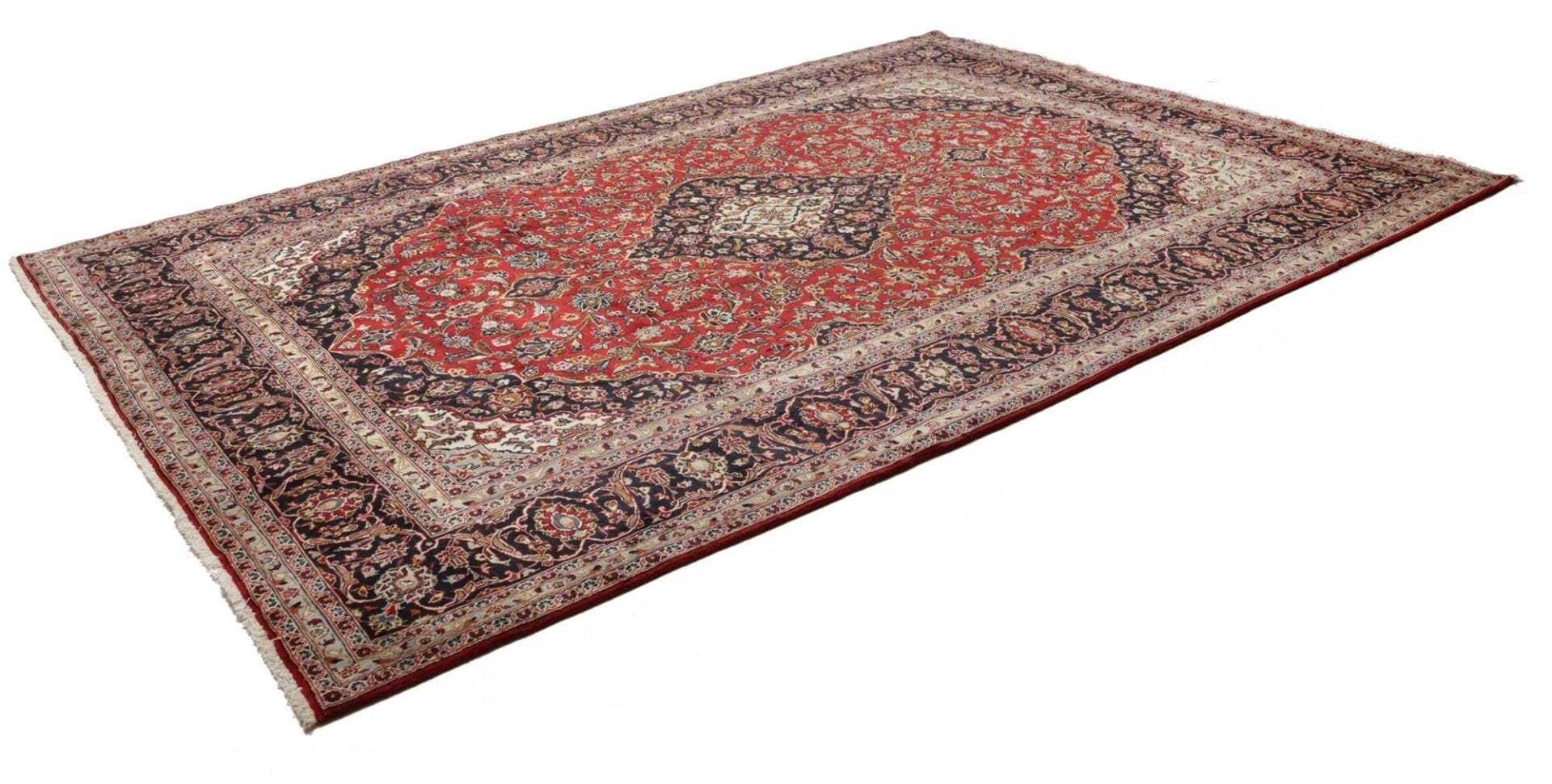 Kashan Persian Rug 258 × 364 cm, Wool, hand-knotted