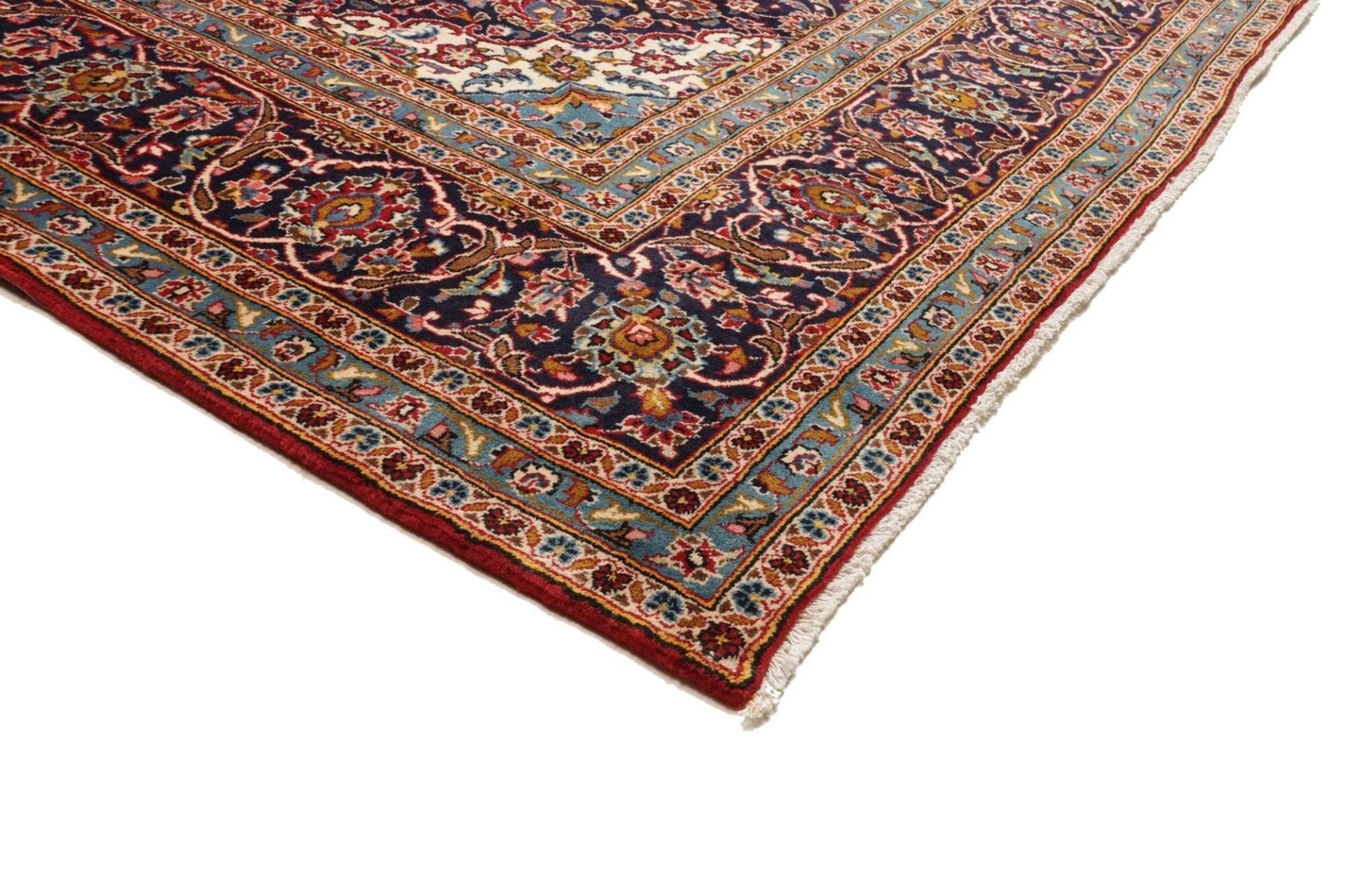 Kashan Persian Rug 253 × 370 cm, Wool, hand-knotted