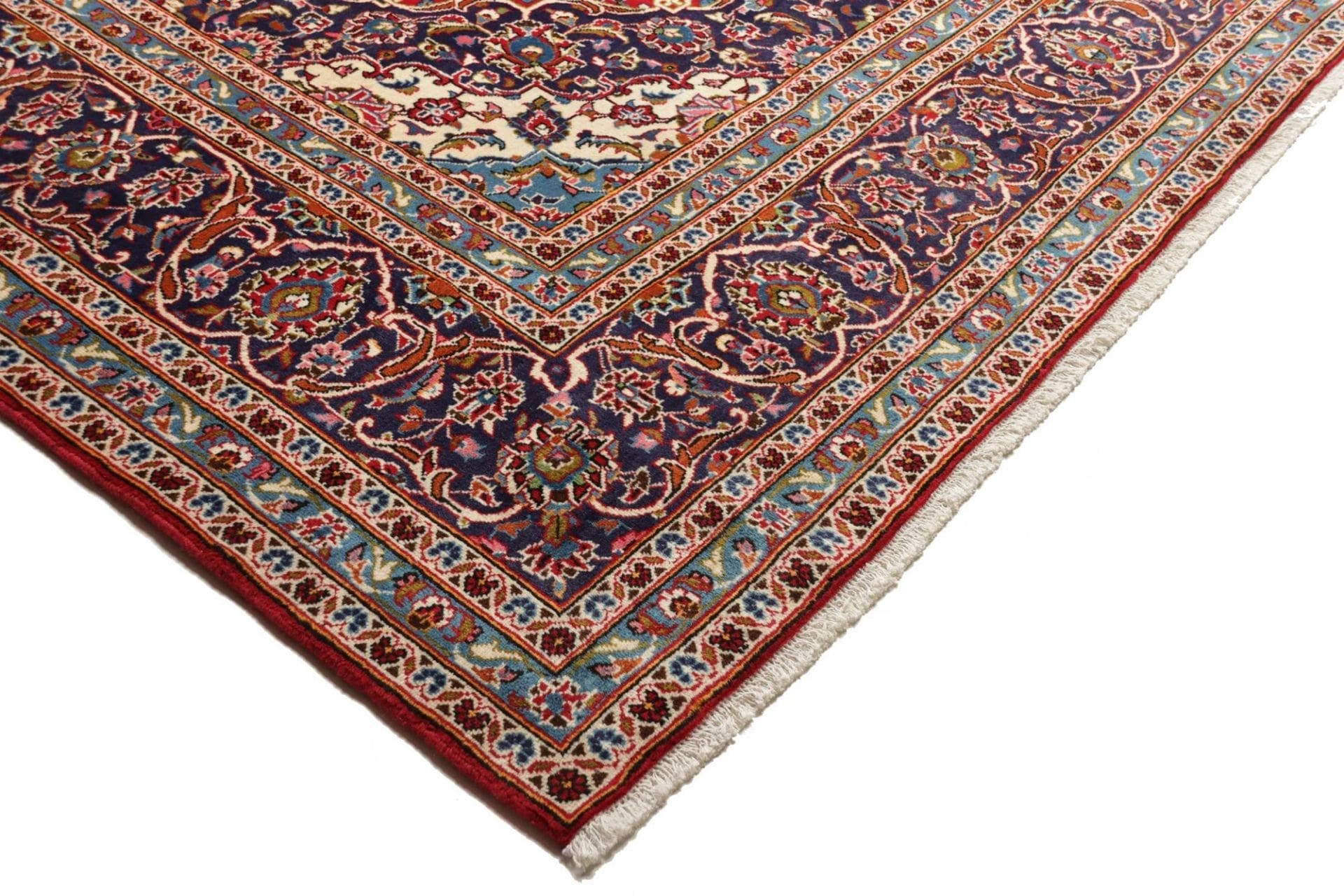 Kashan Persian Rug 250 × 360 cm, Wool, hand-knotted