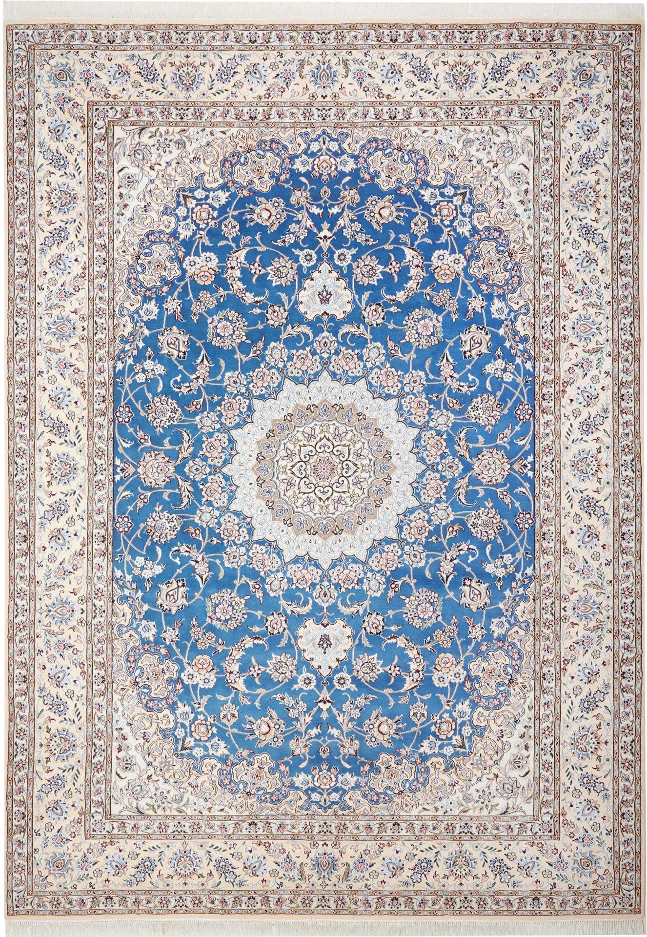 Nain Persian Rug 256 × 359 cm, Wool, hand-knotted