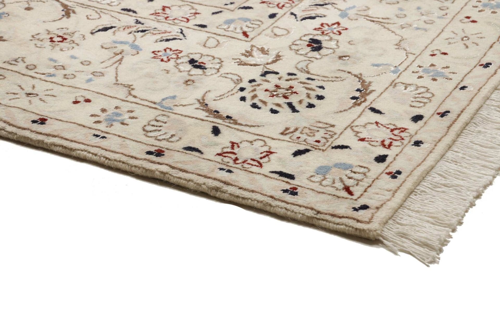 Nain Persian Rug — hand-knotted, 258 × 345 cm, Wool