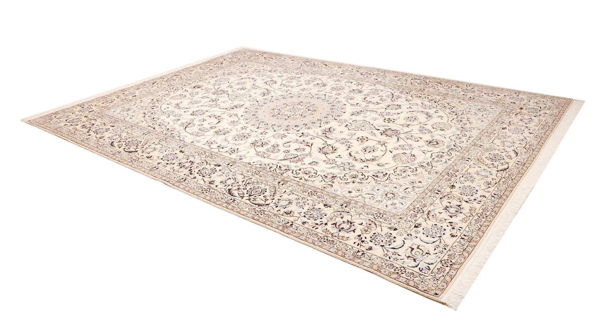 Nain Persian Rug 253 × 350 cm, Wool, hand-knotted