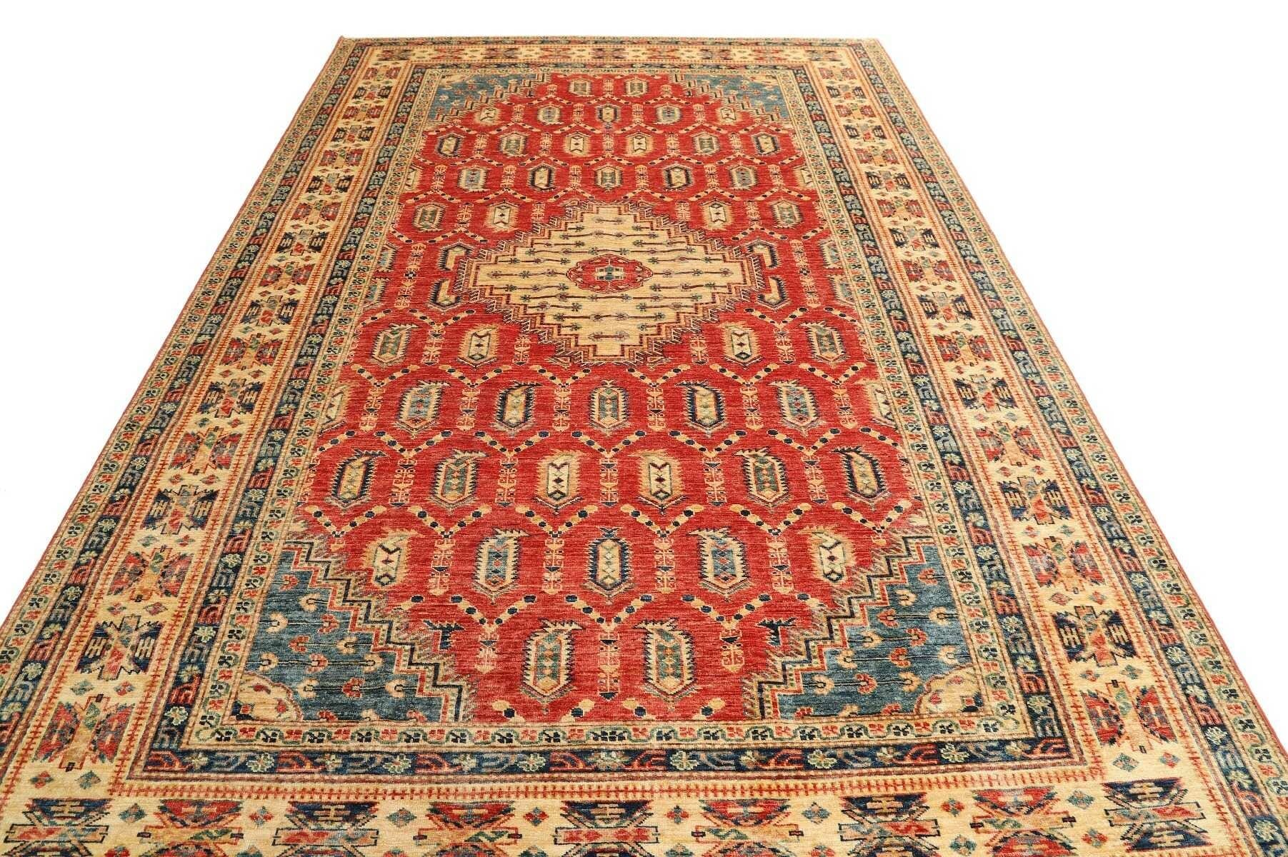 kazak-orientteppich-207-x-308-cm-handgeknupft-schurwolle-3 Kazak Pakistani Rug 207 × 308 cm, Wool, hand-knotted