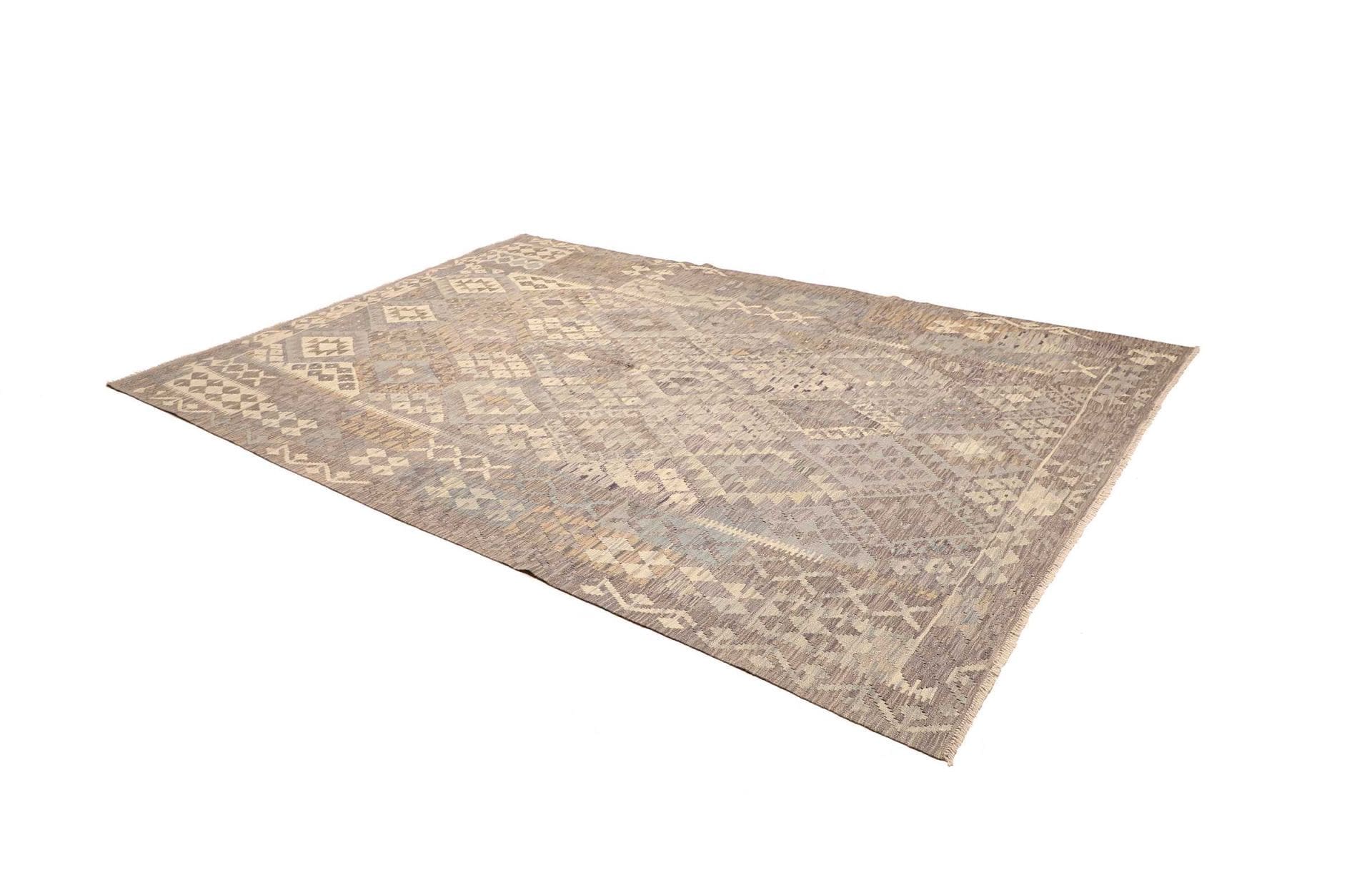 Kilim Pakistani Rug — hand-woven, 215 × 293 cm, Wool