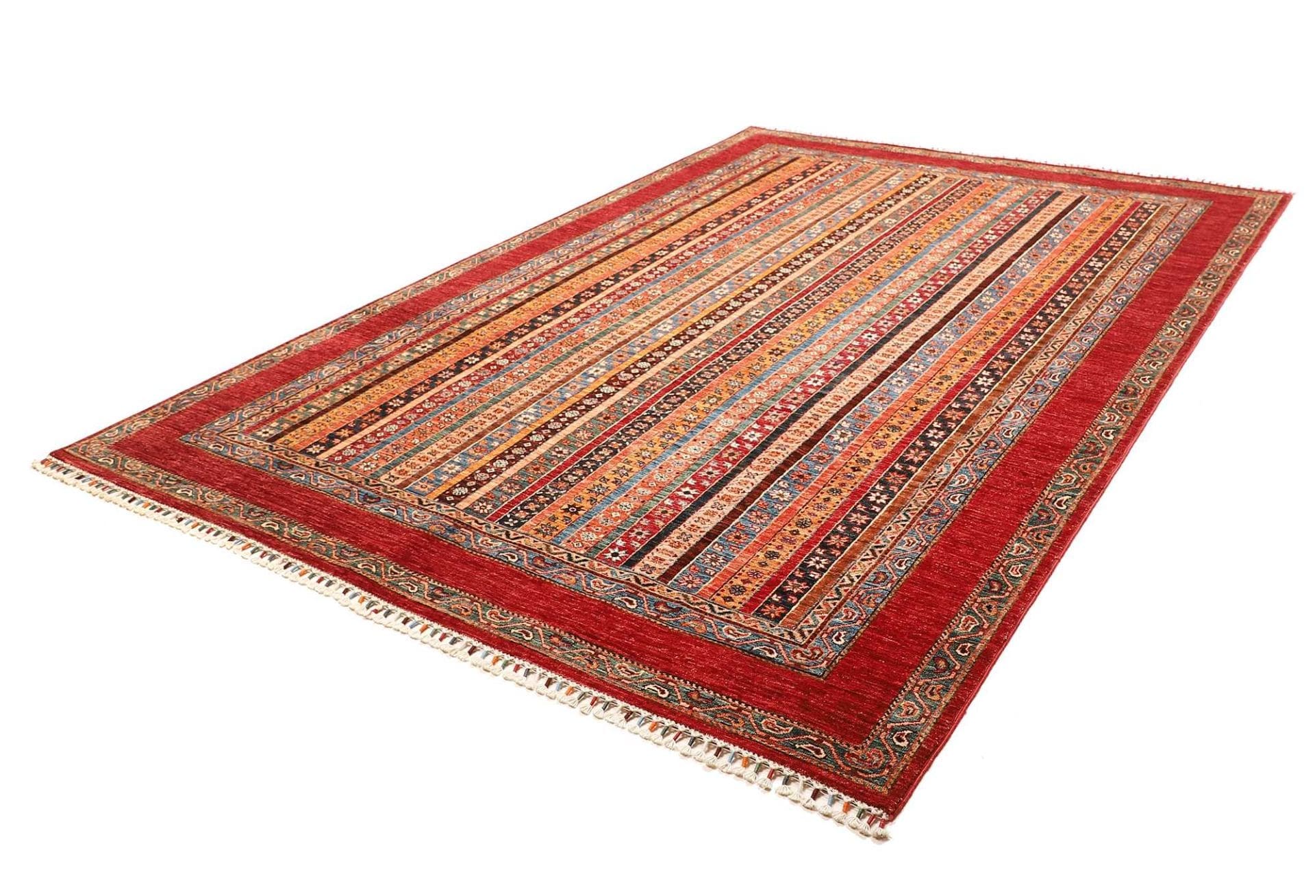 Ziegler Pakistani Rug — hand-knotted, 222 × 307 cm, Wool