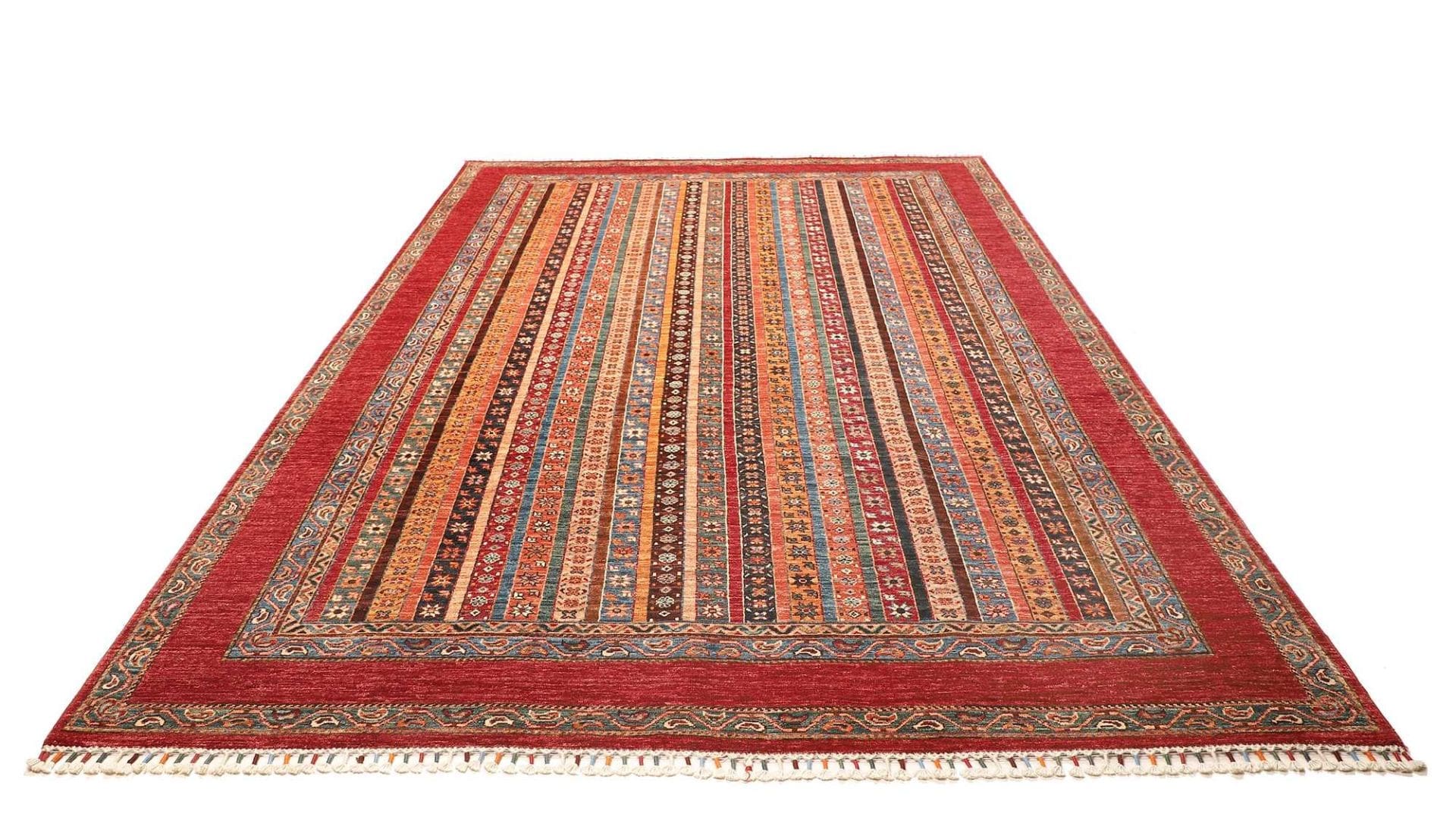 Ziegler Pakistani Rug — hand-knotted, 222 × 307 cm, Wool