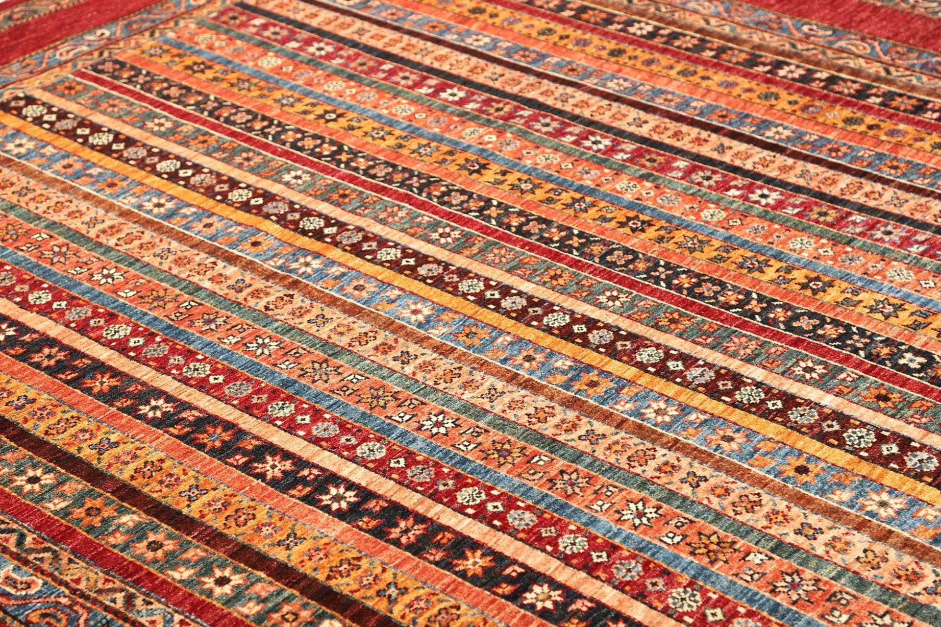Ziegler Pakistani Rug — hand-knotted, 222 × 307 cm, Wool