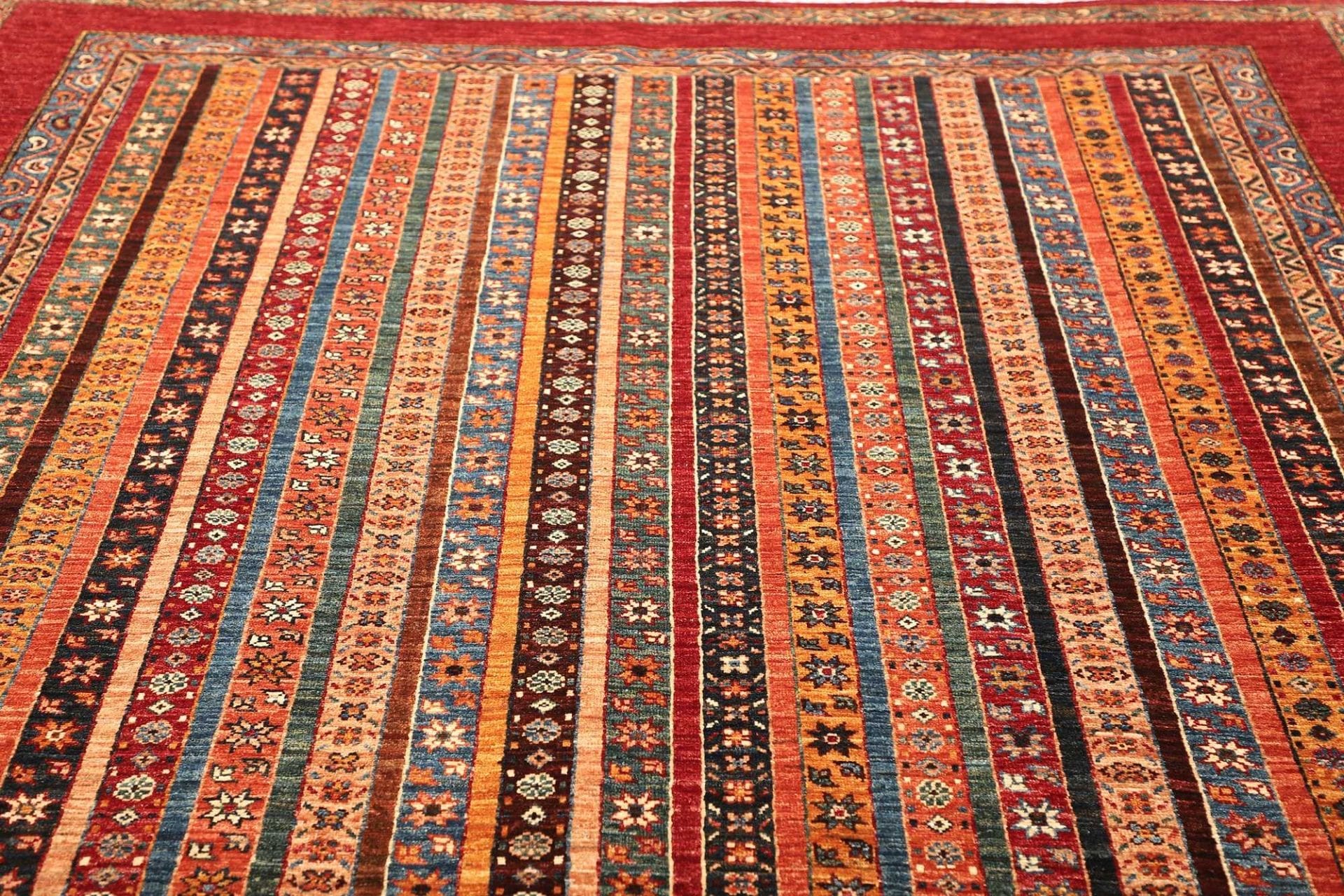 Ziegler Pakistani Rug — hand-knotted, 222 × 307 cm, Wool