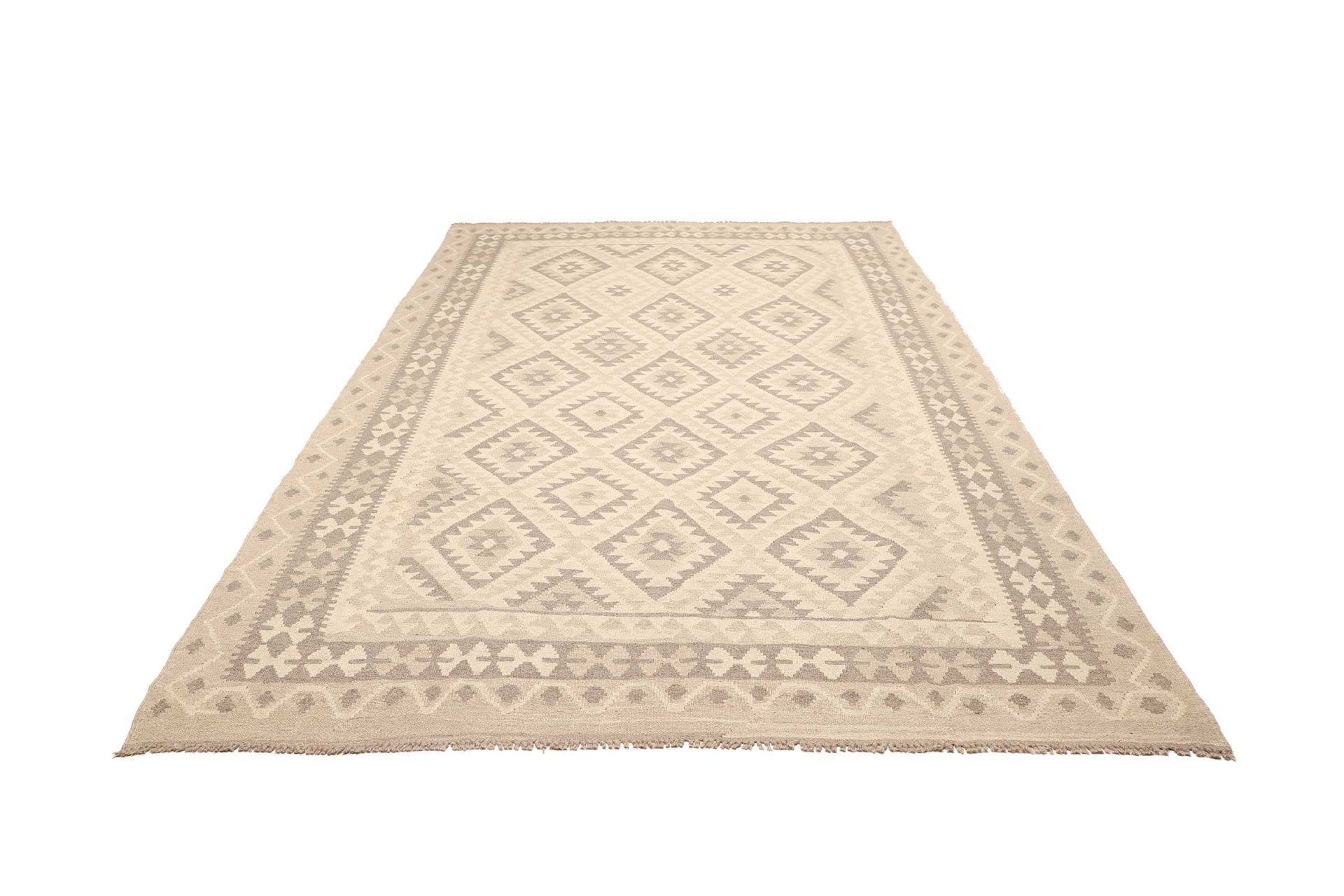 Kilim Pakistani Rug — hand-woven, 206 × 292 cm, Wool