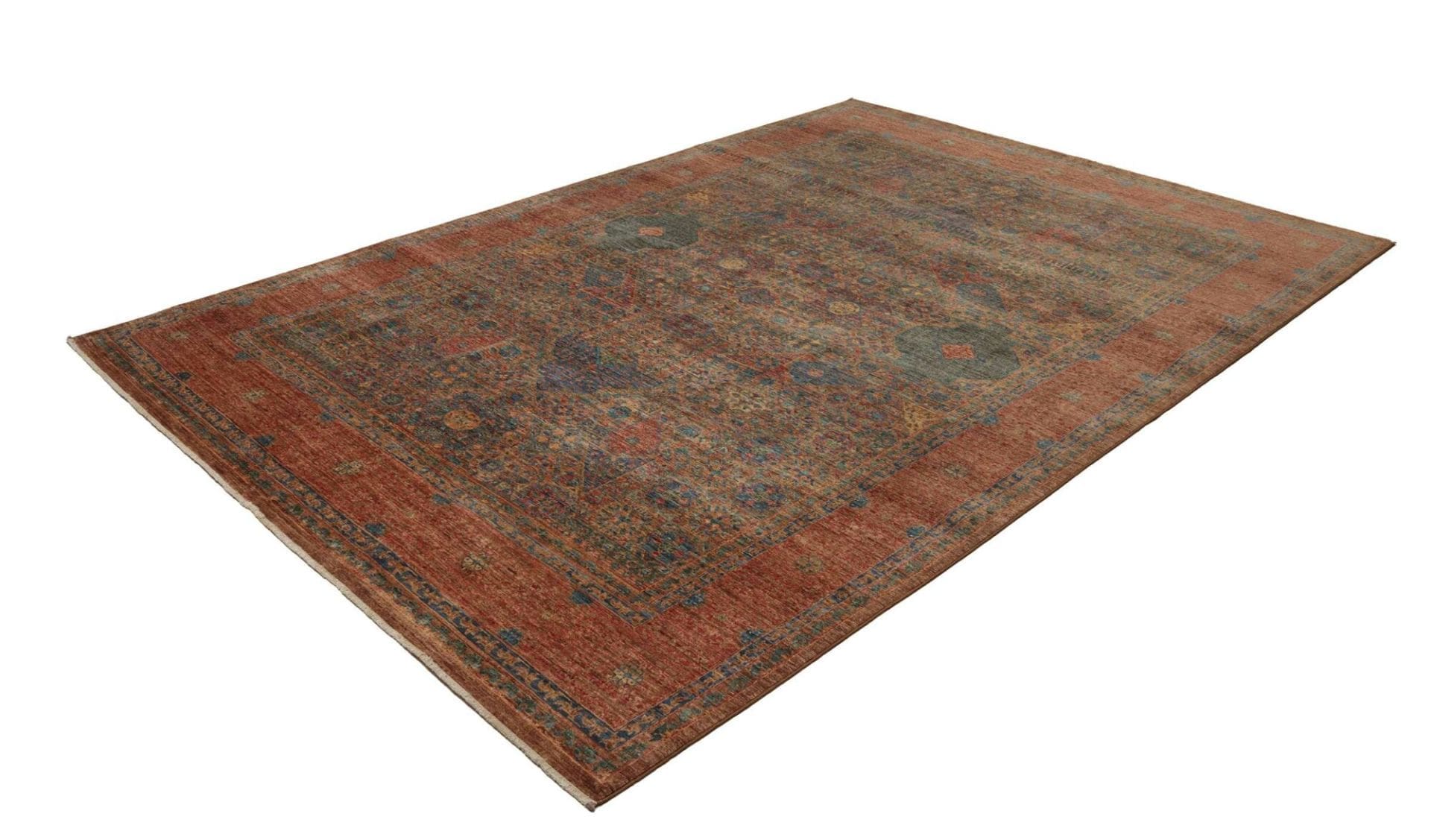 mamluk-orientteppich-208-x-297-cm-schurwolle-handgeknupft-1 Mamluk Pakistani Rug — hand-knotted, 208 × 297 cm, Wool