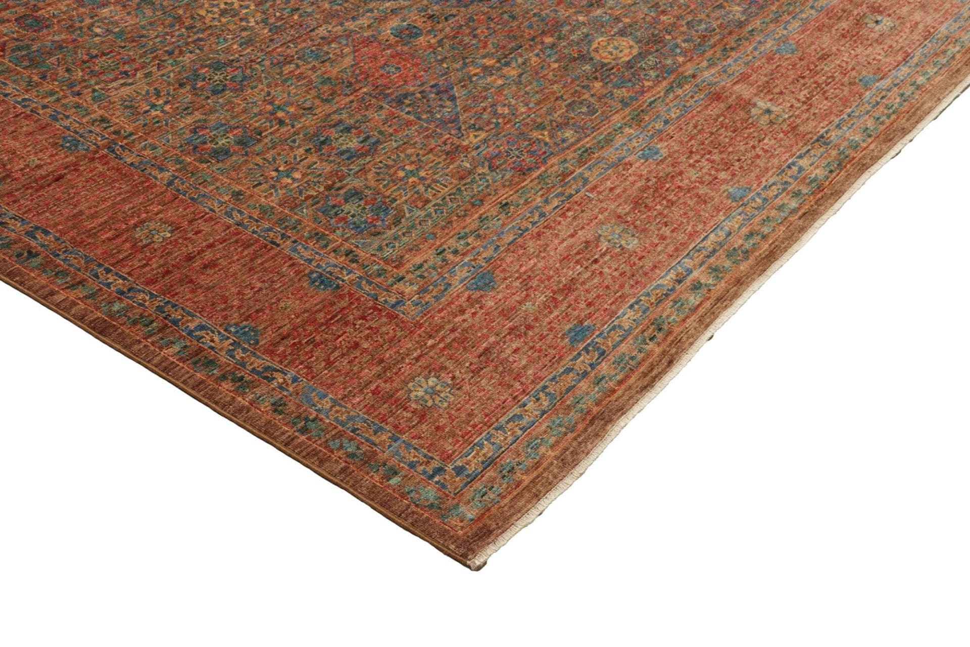 mamluk-orientteppich-208-x-297-cm-schurwolle-handgeknupft-4 Mamluk Pakistani Rug — hand-knotted, 208 × 297 cm, Wool