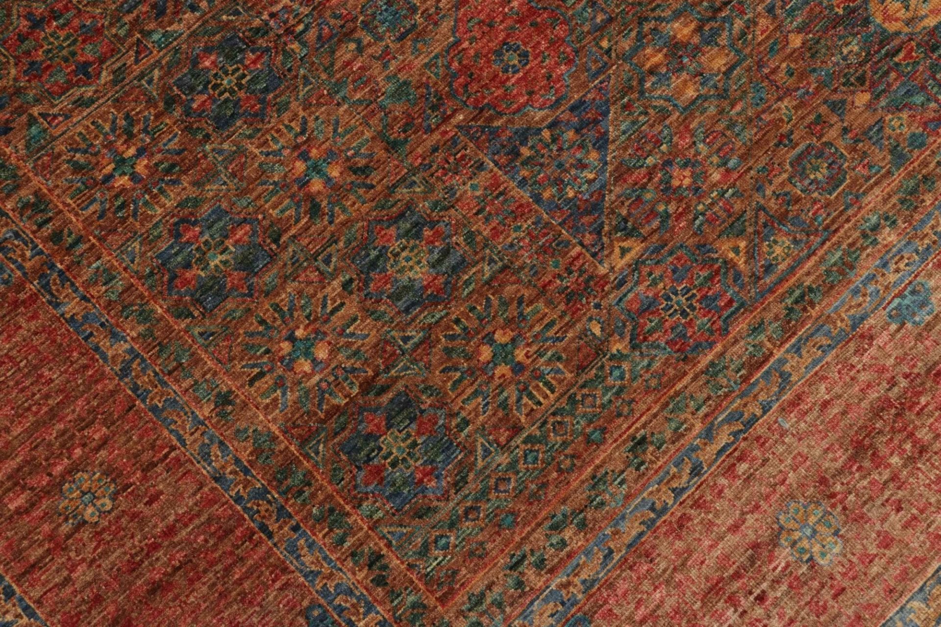 mamluk-orientteppich-208-x-297-cm-schurwolle-handgeknupft-5 Mamluk Pakistani Rug — hand-knotted, 208 × 297 cm, Wool