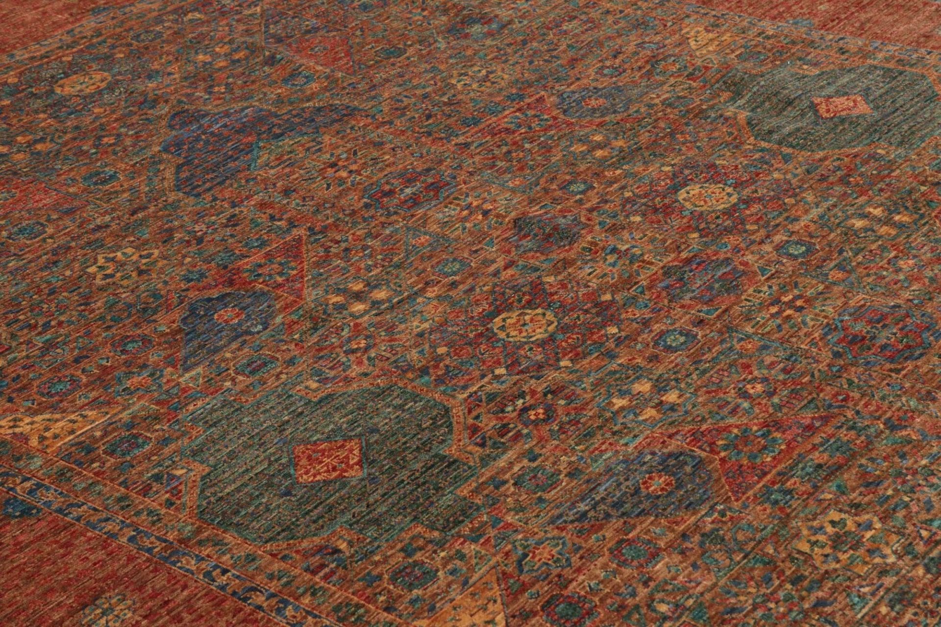 mamluk-orientteppich-208-x-297-cm-schurwolle-handgeknupft-6 Mamluk Pakistani Rug — hand-knotted, 208 × 297 cm, Wool