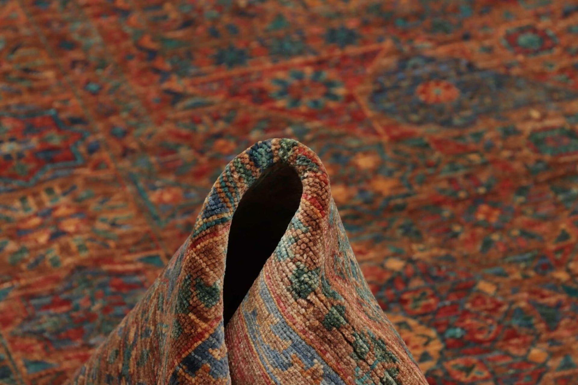 mamluk-orientteppich-208-x-297-cm-schurwolle-handgeknupft-8 Mamluk Pakistani Rug — hand-knotted, 208 × 297 cm, Wool