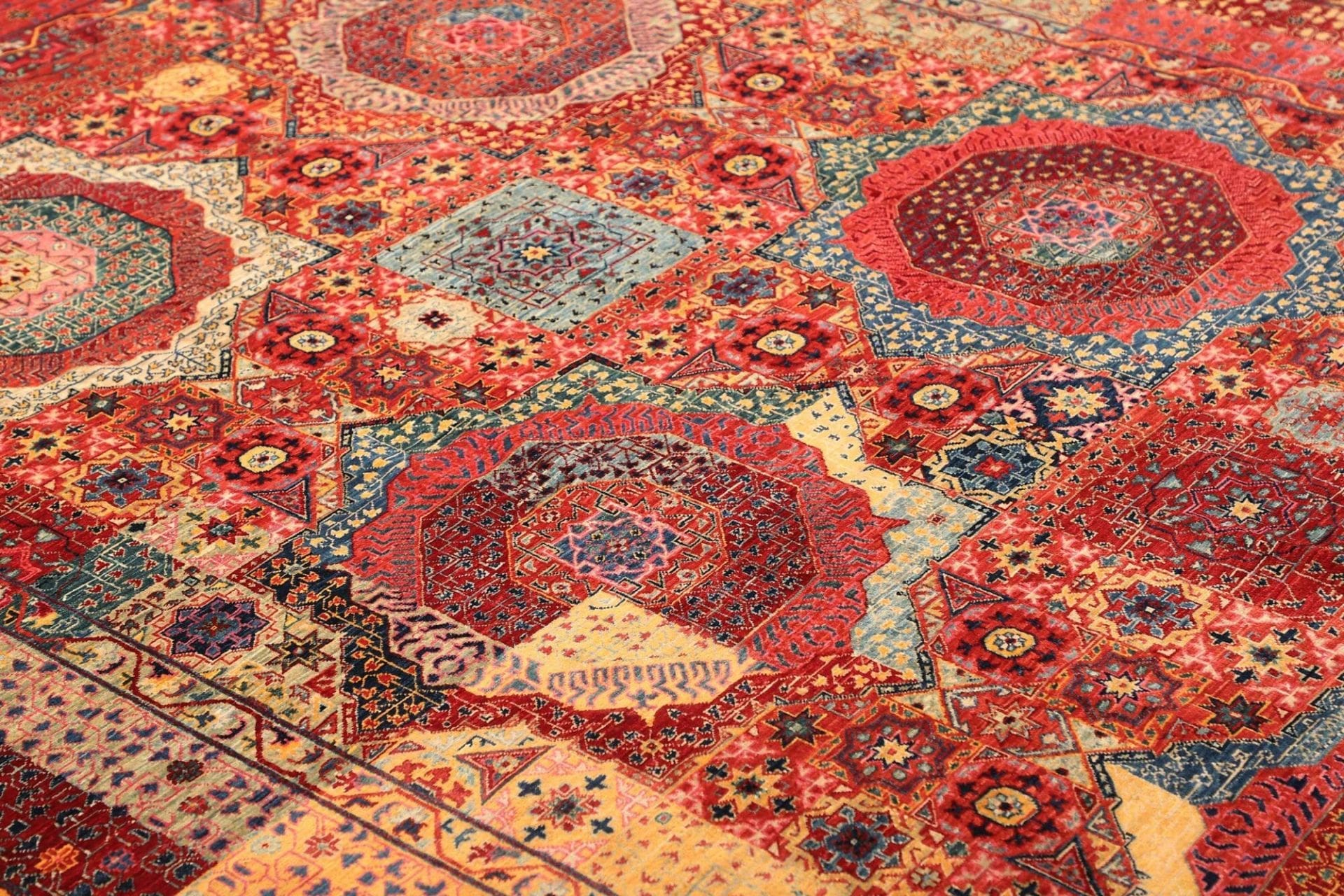 mamluk-teppich-203x303cm-handgeknupft-schurwolle-orientteppich-6 Mamluk Pakistani Rug — hand-knotted, 203 × 303 cm, Wool