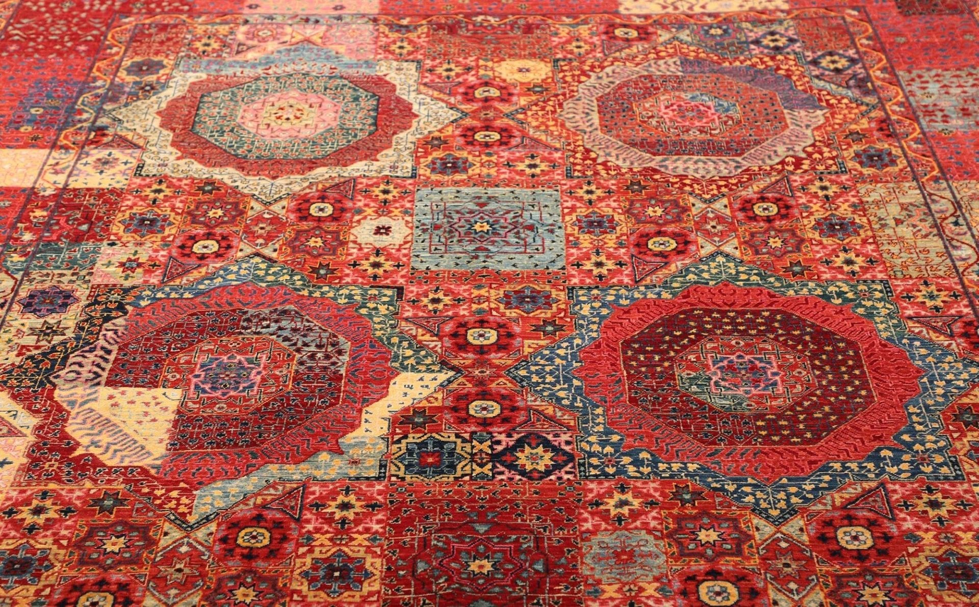 mamluk-teppich-203x303cm-handgeknupft-schurwolle-orientteppich-7 Mamluk Pakistani Rug — hand-knotted, 203 × 303 cm, Wool