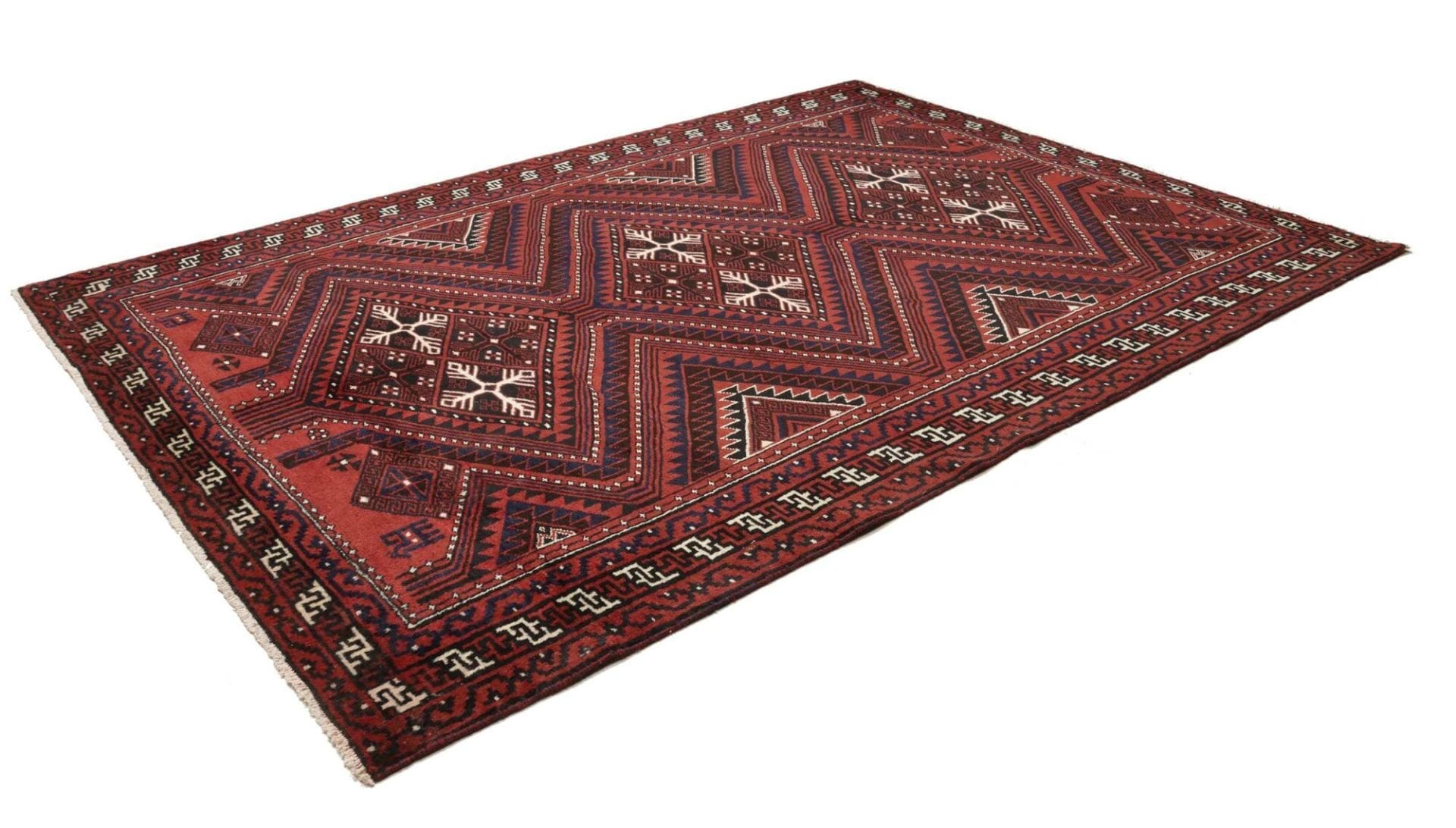 Loribaft Persian Rug 223 × 310 cm, Wool, hand-knotted