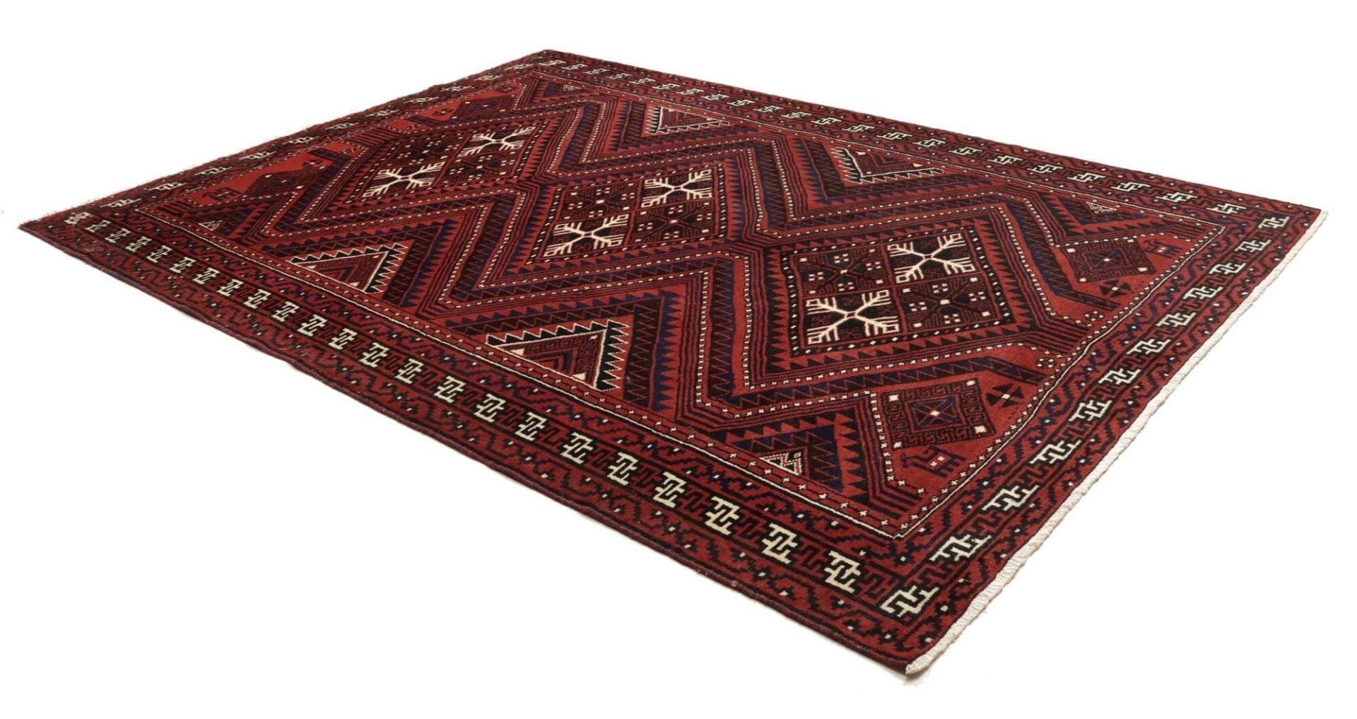 Loribaft Persian Rug 223 × 310 cm, Wool, hand-knotted