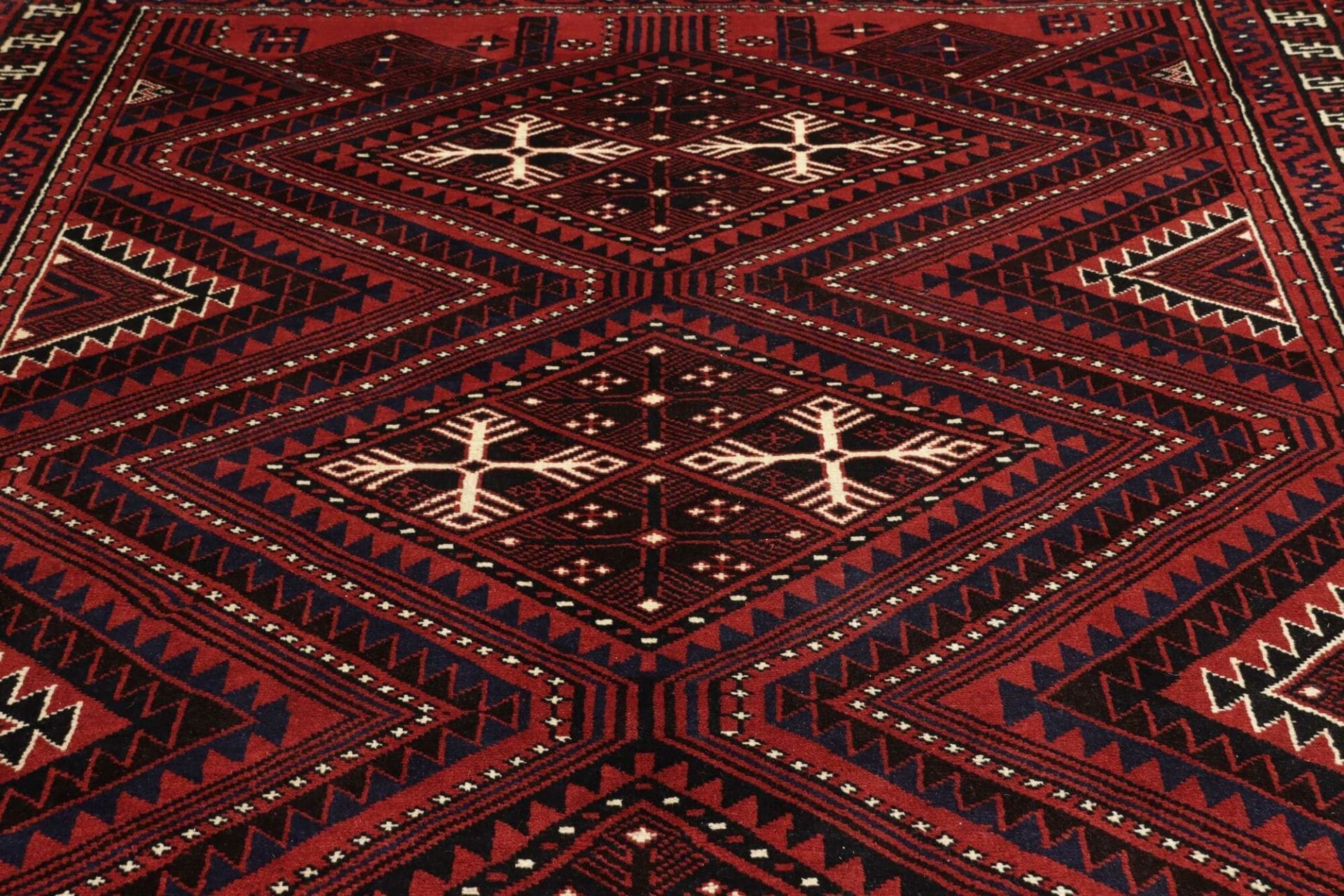 Loribaft Persian Rug 223 × 310 cm, Wool, hand-knotted