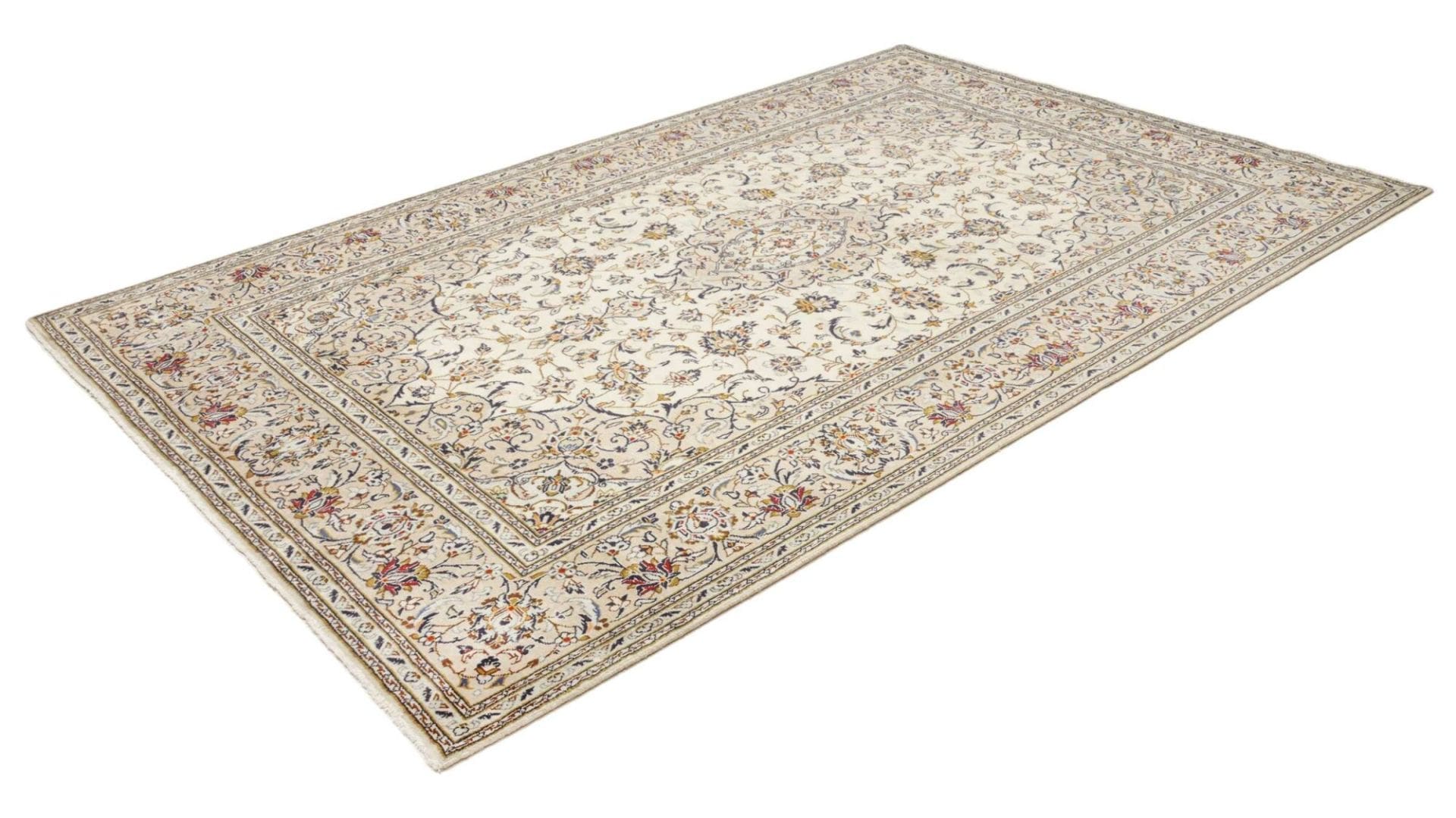 Kashan Persian Rug — hand-knotted, 193 × 298 cm, Wool