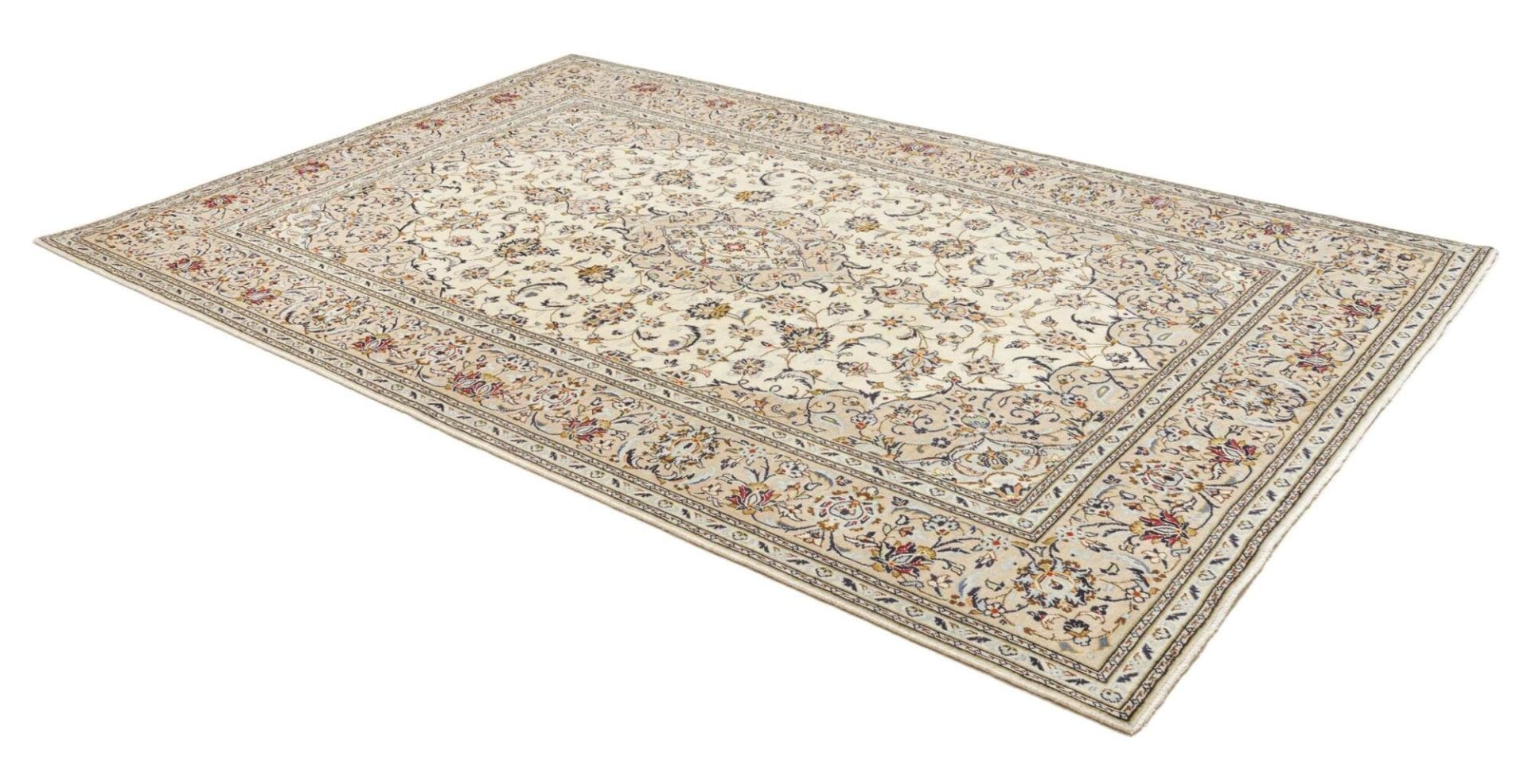 Kashan Persian Rug — hand-knotted, 193 × 298 cm, Wool