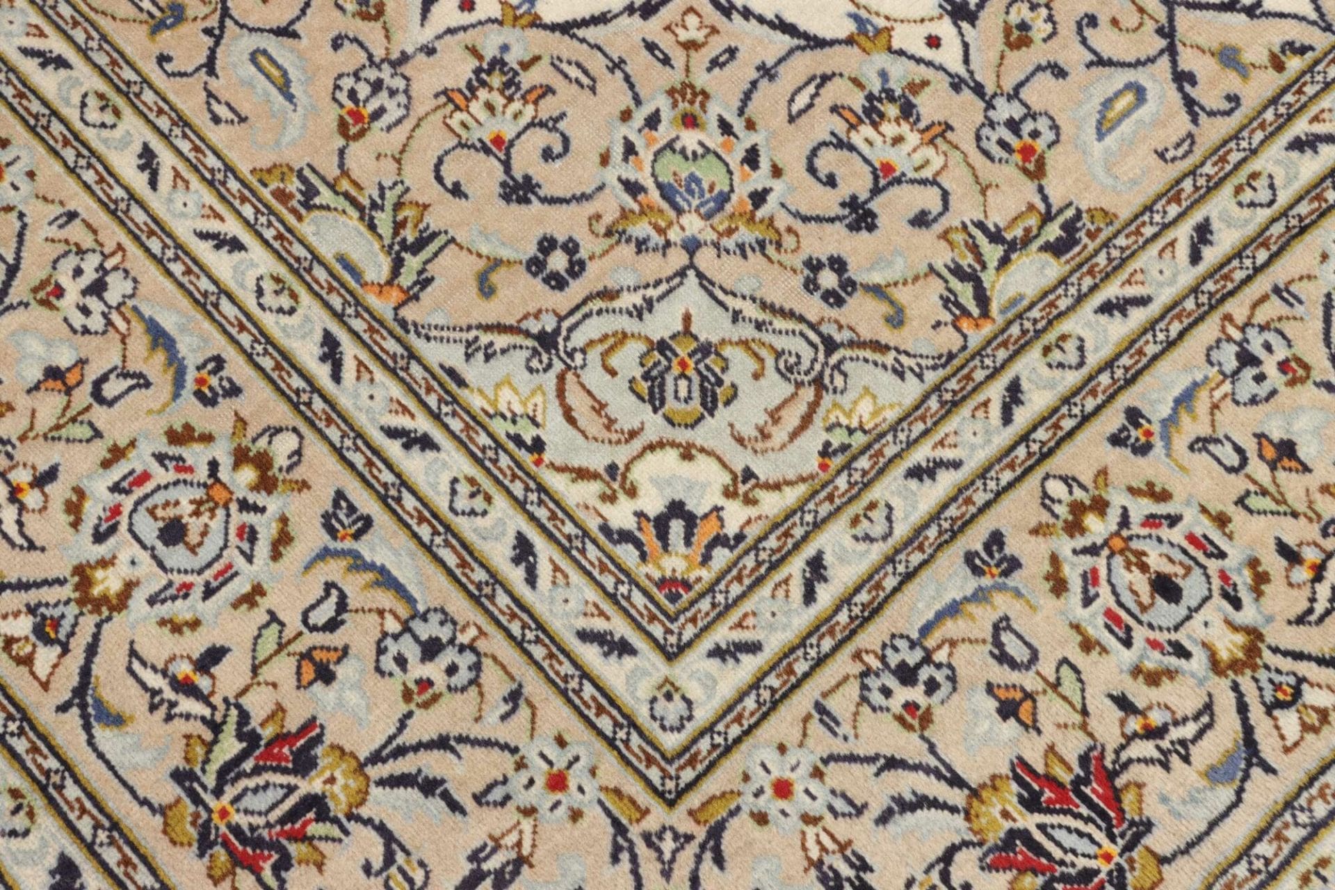 Kashan Persian Rug — hand-knotted, 193 × 298 cm, Wool