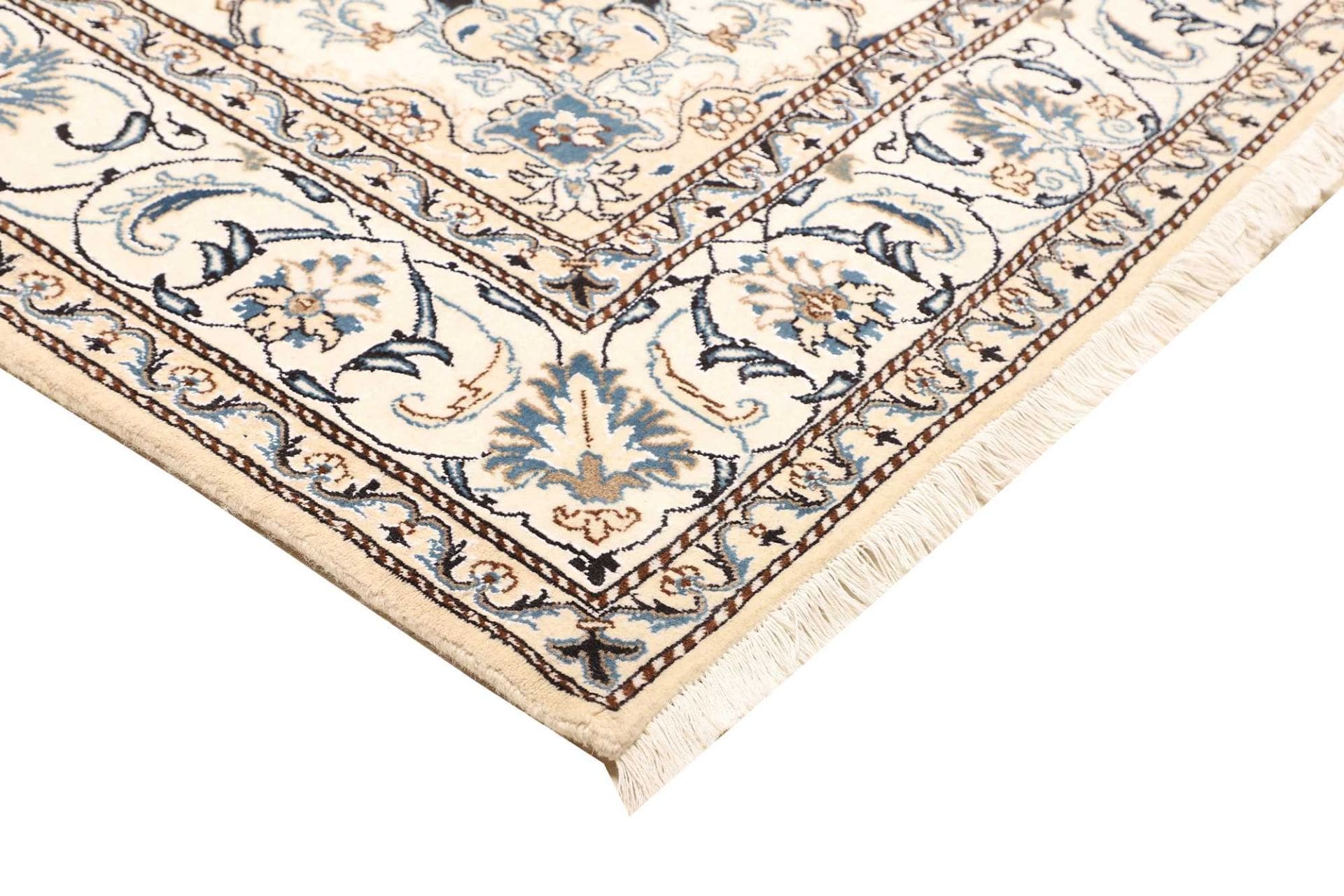 Nain Persian Rug 193 × 295 cm, Wool, hand-knotted