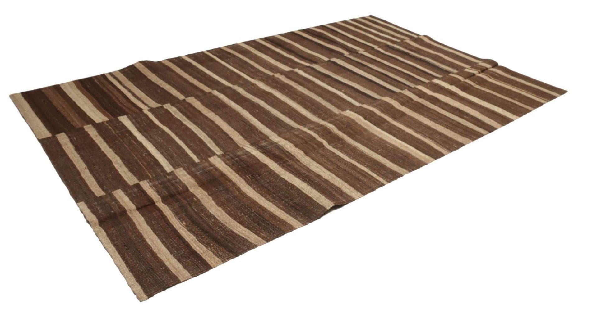 kelim-teppich-200-x-302-cm-handgewebt-rustikales-flair-wolle-1 Kilim Persian Rug — hand-woven, 200 × 302 cm, Wool