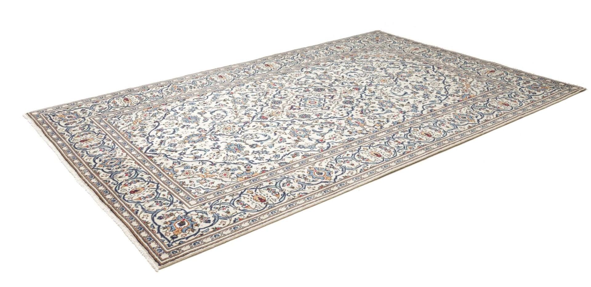Kashan Persian Rug — hand-knotted, 199 × 300 cm, Wool
