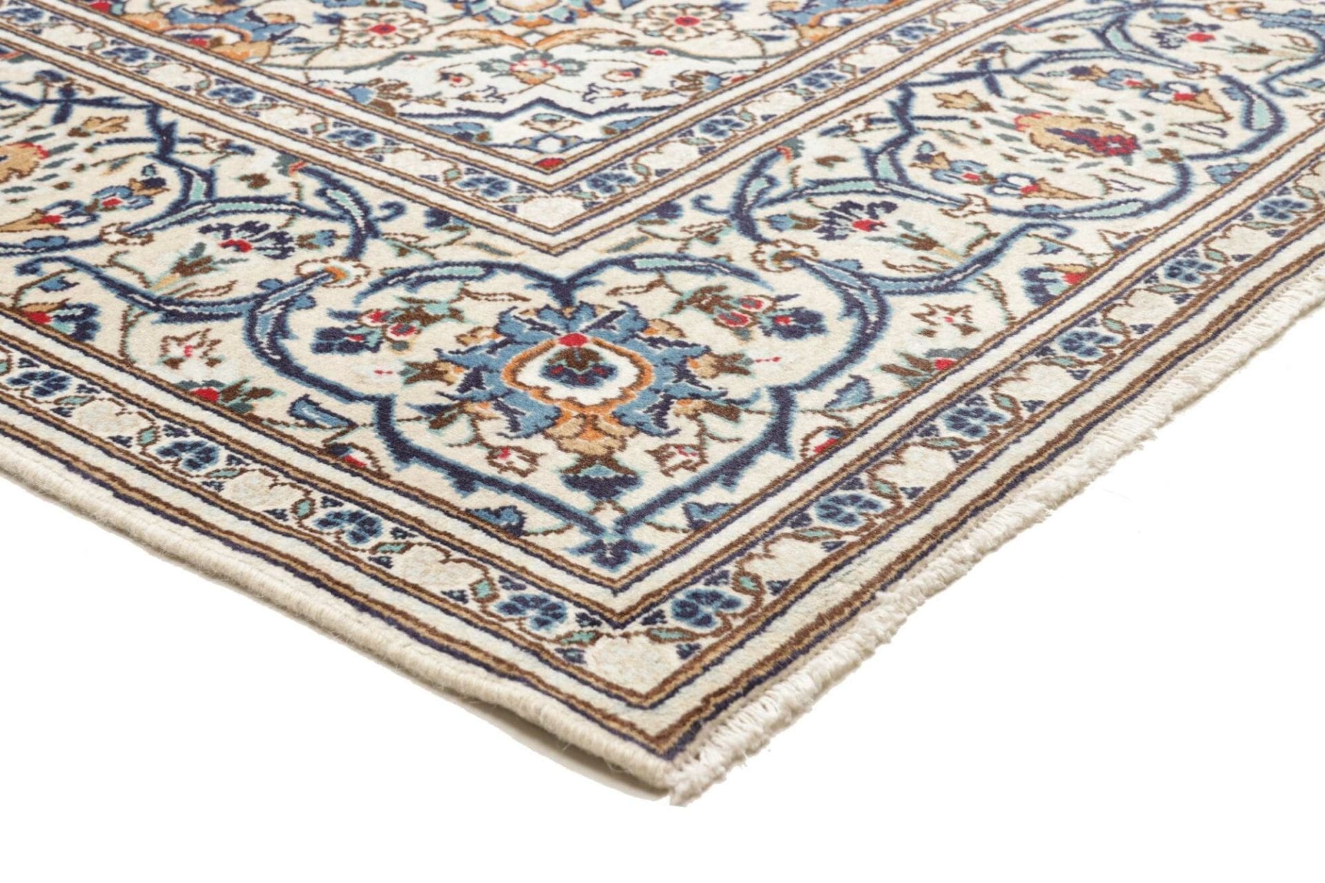 Kashan Persian Rug — hand-knotted, 199 × 300 cm, Wool