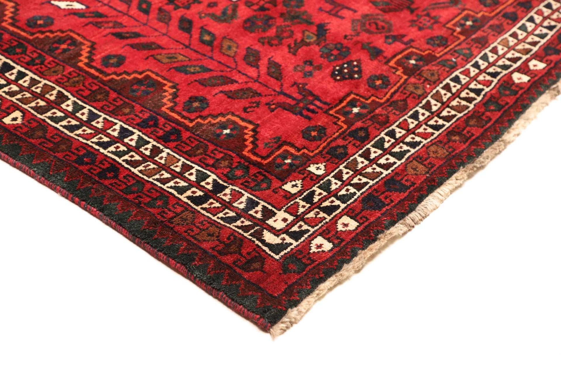 shiraz-teppich-211-x-305cm-wolle-geometrisches-muster-handgeknupft-4 Shiraz Persian Rug — hand-knotted, 211 × 305 cm, Wool