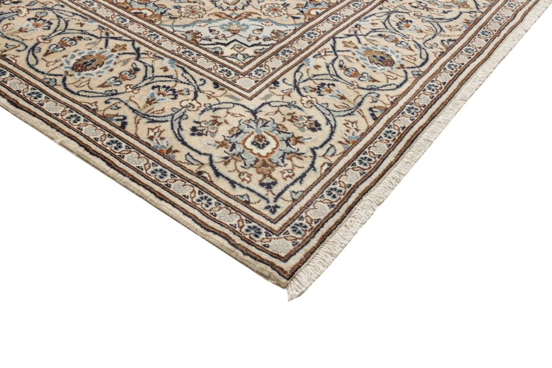Kashan Persian Rug — hand-knotted, 201 × 308 cm, Wool