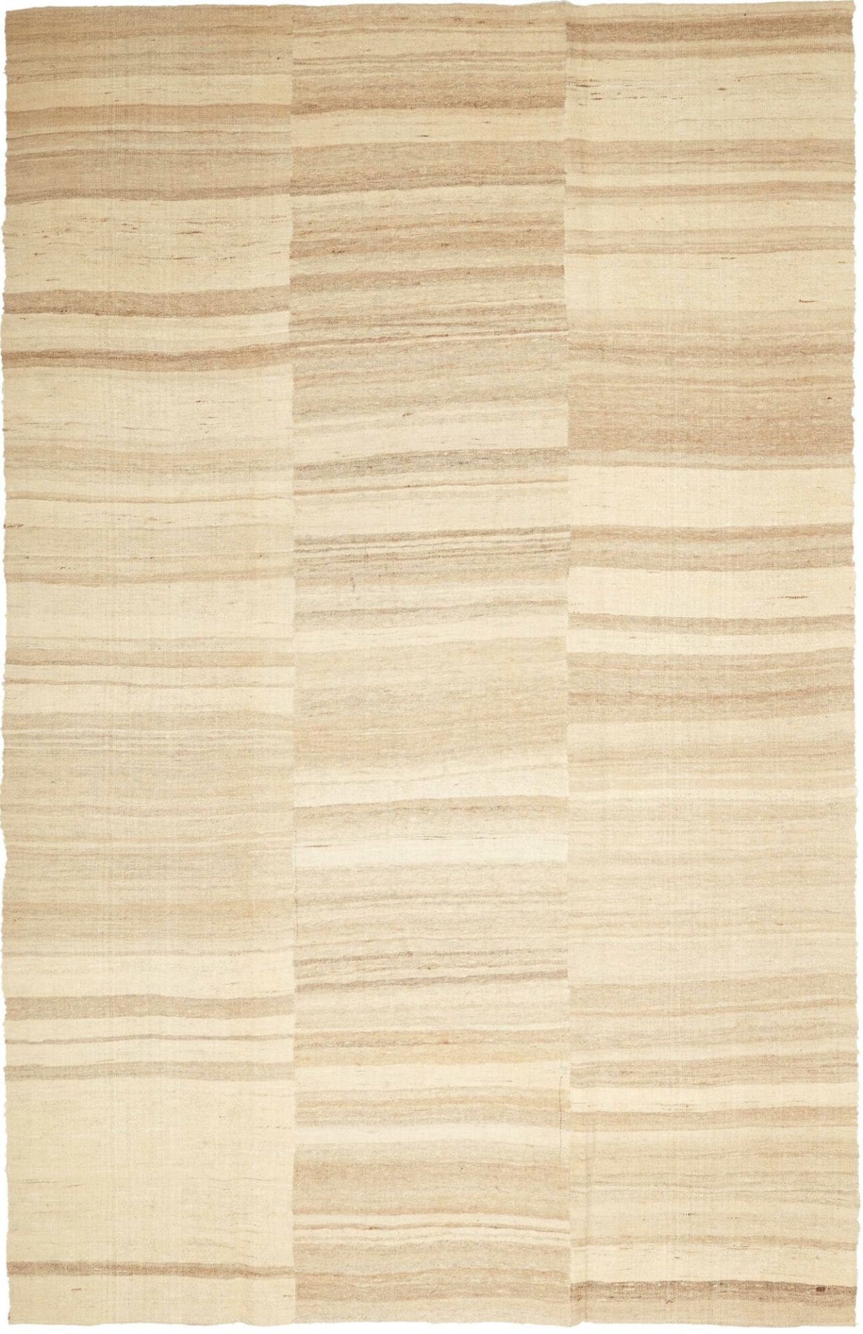 Hand-Woven Wool Kilim Persian Rug, 199 × 303 cm