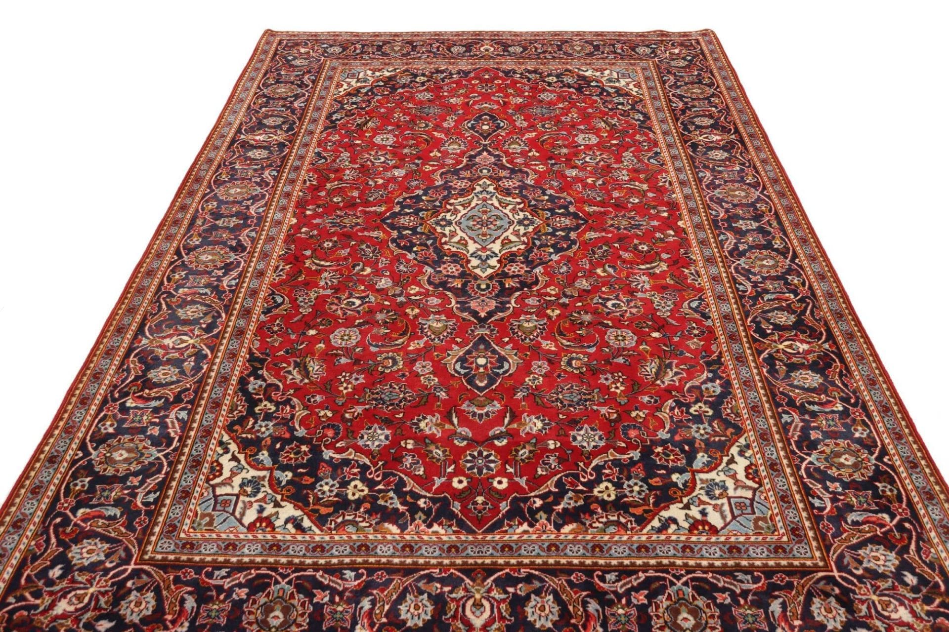 kashan-teppich-201-x-314-cm-schurwolle-perserteppich-handgeknupft-3 Kashan Persian Rug — hand-knotted, 201 × 314 cm, Wool