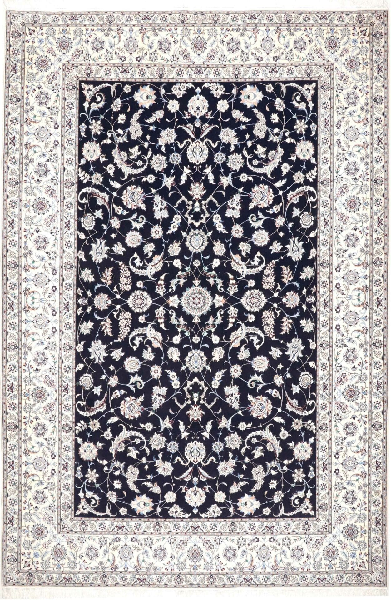 Nain Persian Rug 206 × 306 cm, Wool, hand-knotted