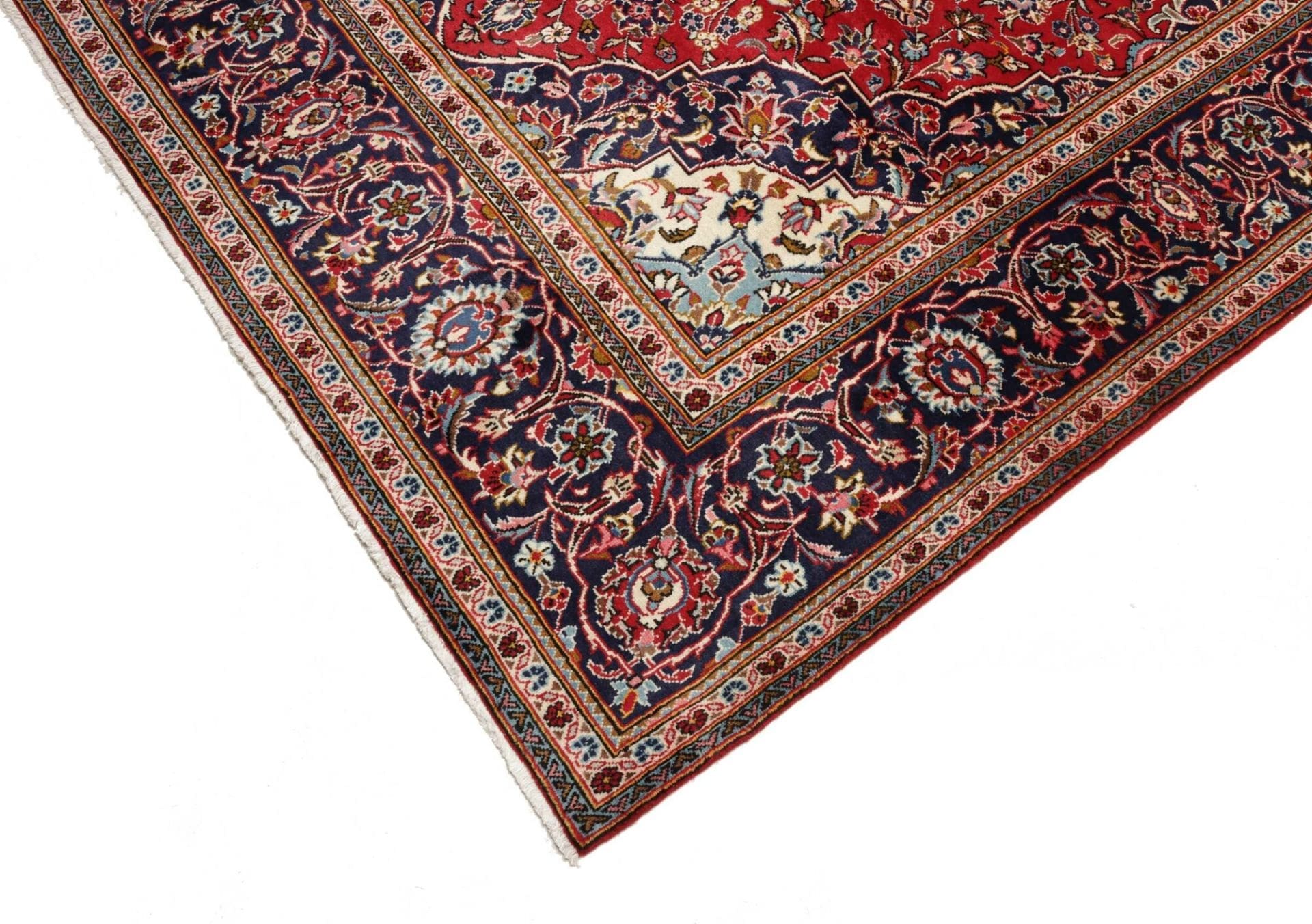 kashan-teppich-203x315-cm-handgeknupft-schurwolle-perserteppich-6 Kashan Persian Rug — hand-knotted, Wool