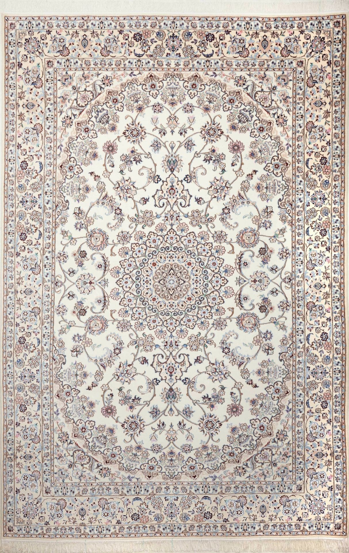 Nain Persian Rug 208 × 317 cm, Wool, hand-knotted
